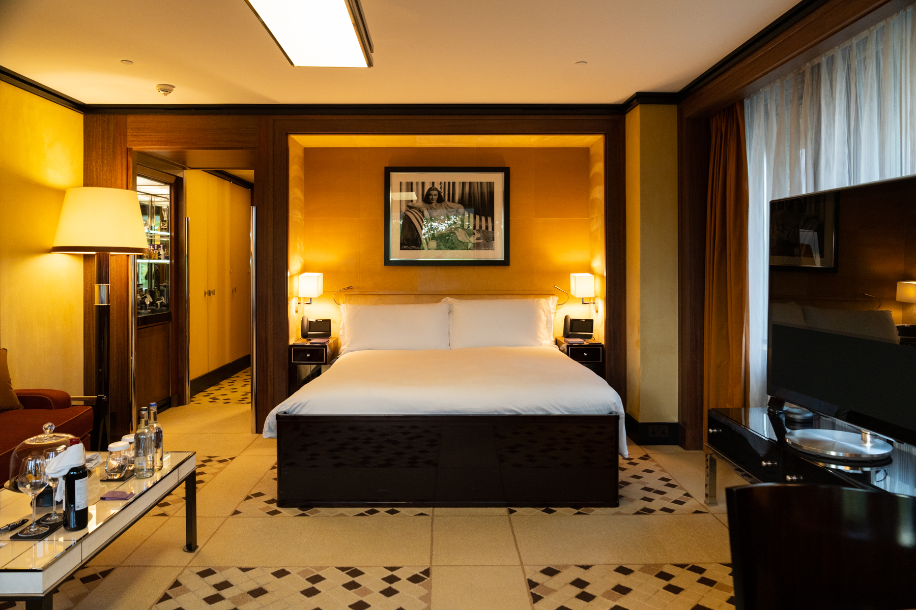 Our room at 45 Park Lance.