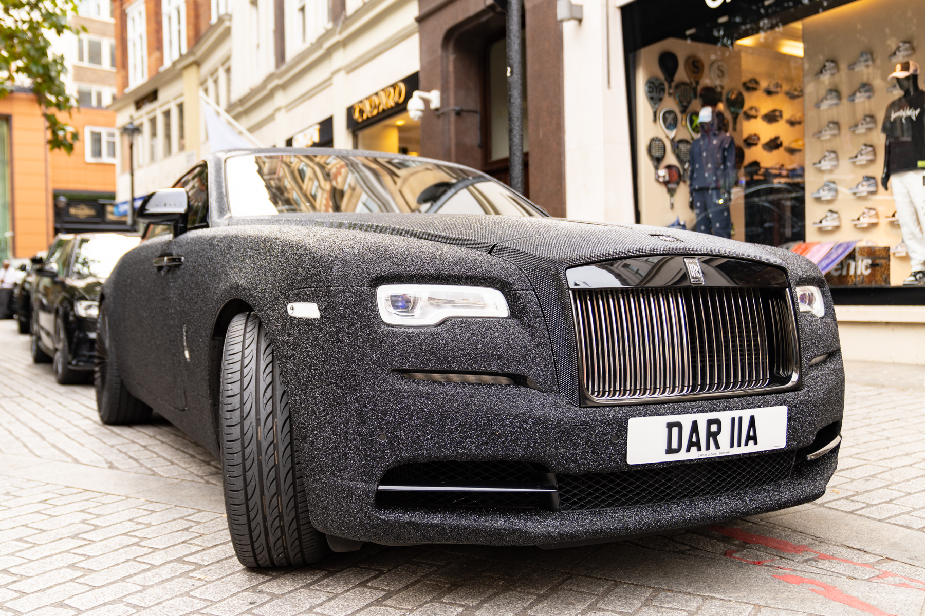 A very distinctive Rolls Royce!