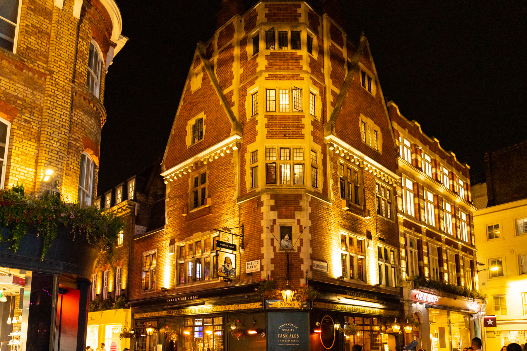 Around Carnaby Street.