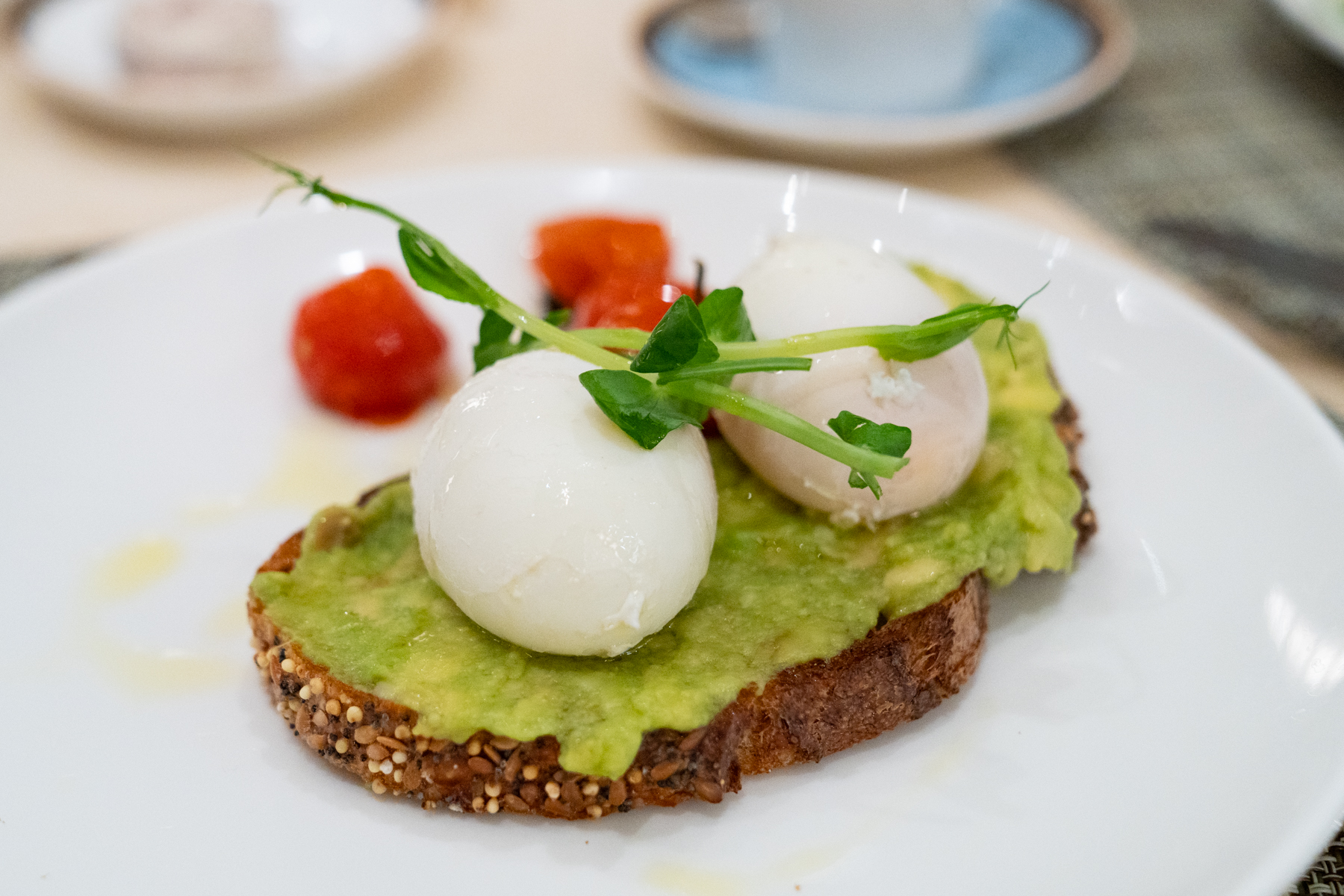 Breakfast at The Langham.