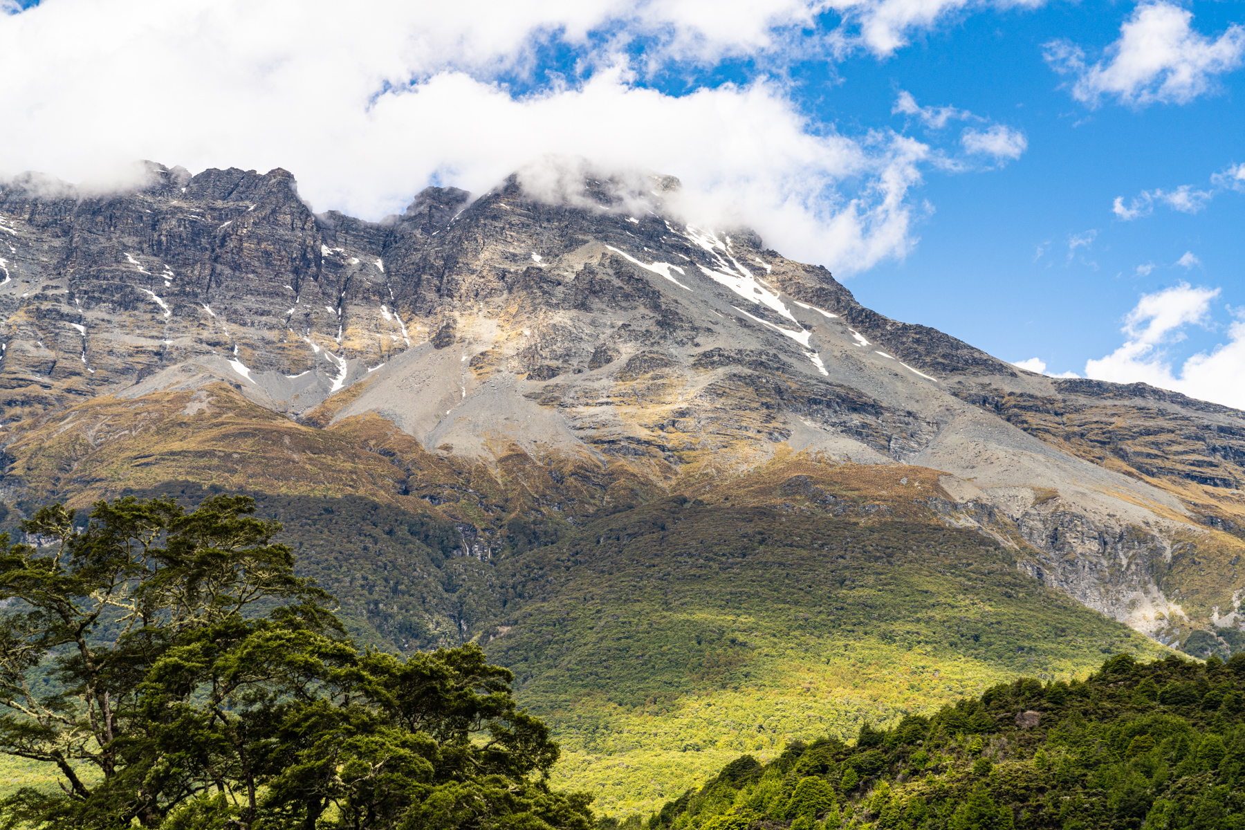Exploring around Chinaman's Bluff.