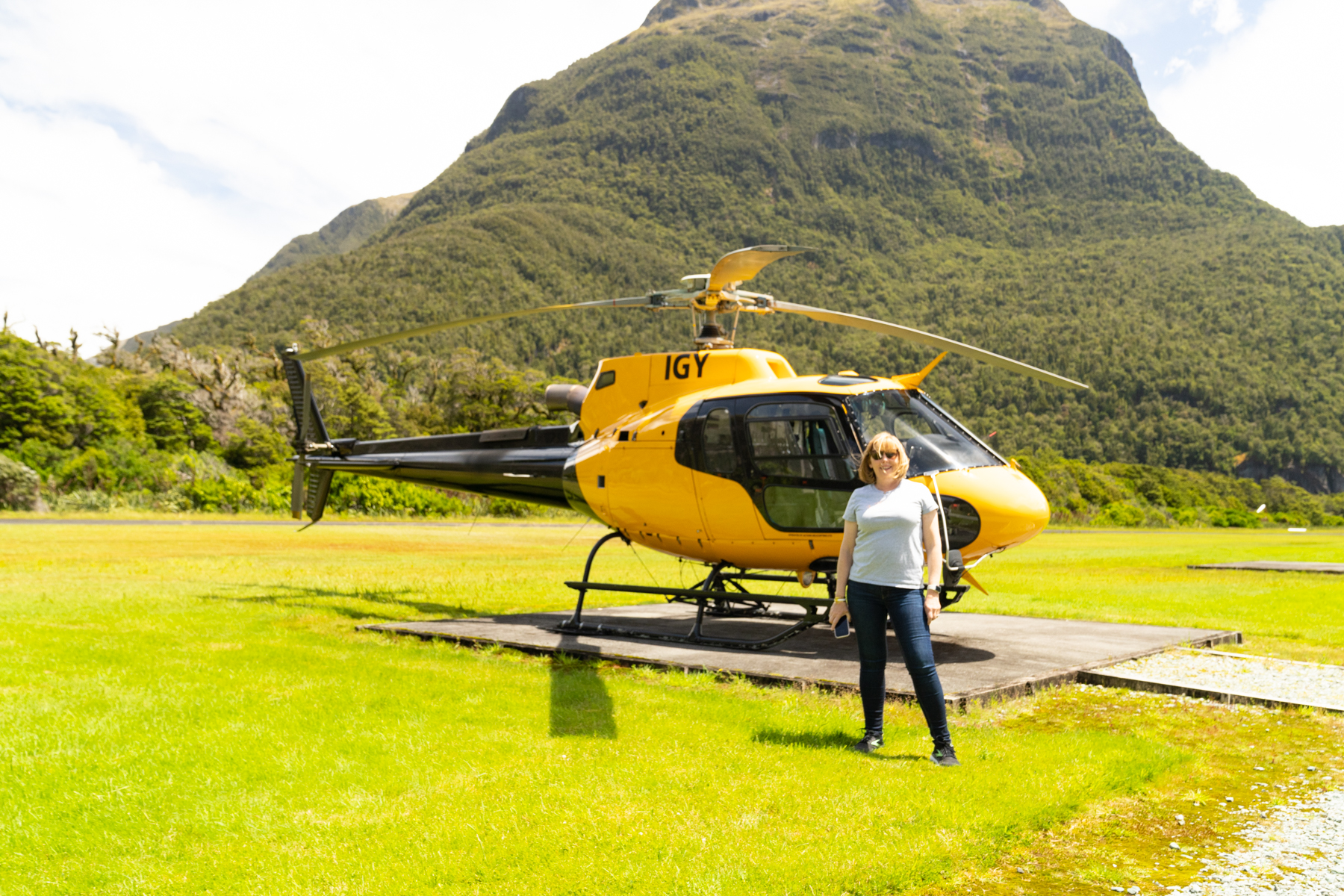 At Milford Sound.