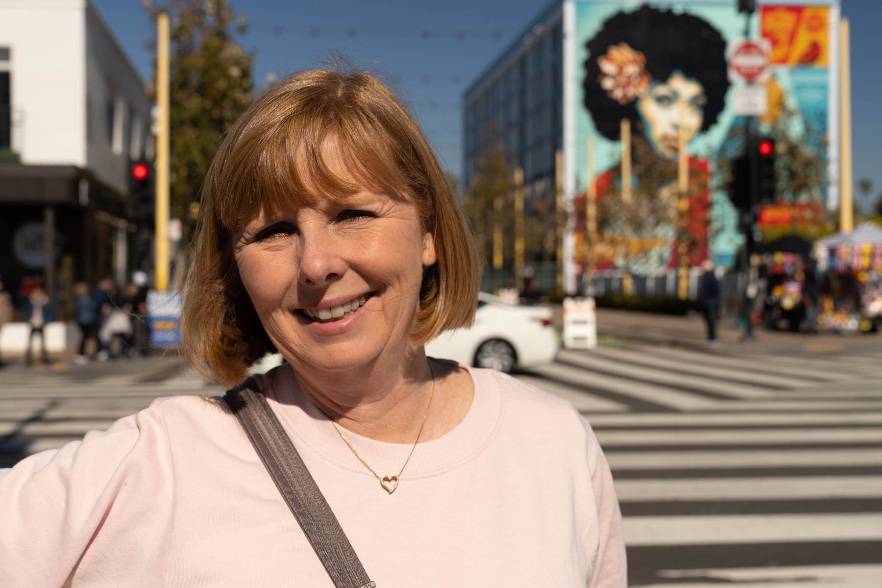 Andrea in Santa Monica.