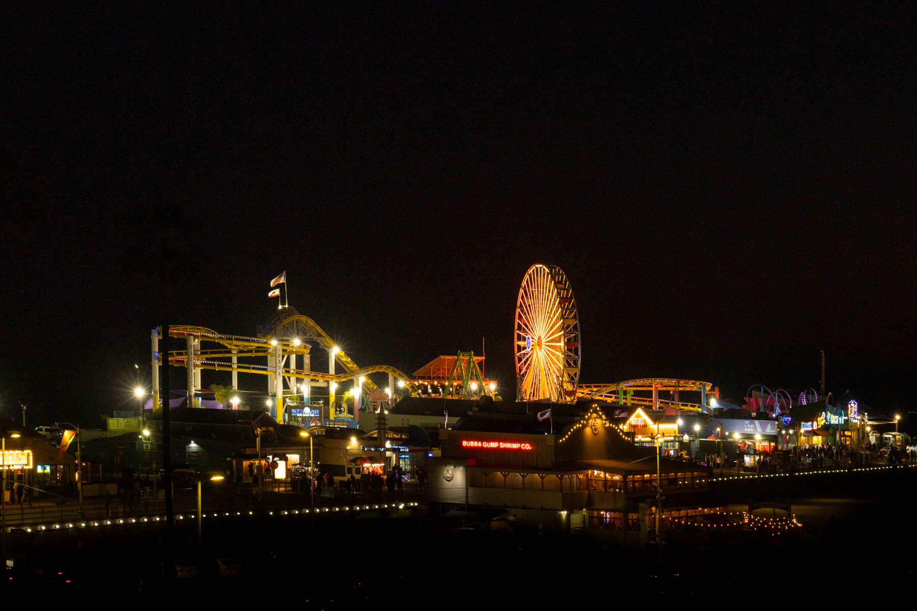 Santa Monica Pier.