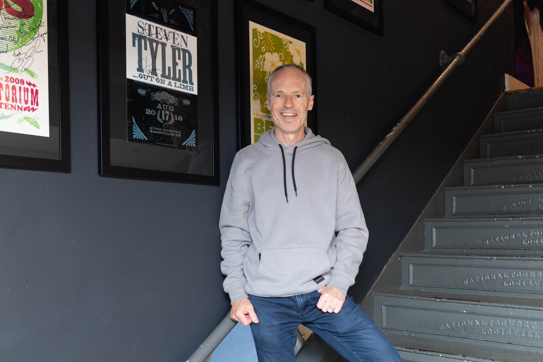 Keith in the Ryman Auditorium.