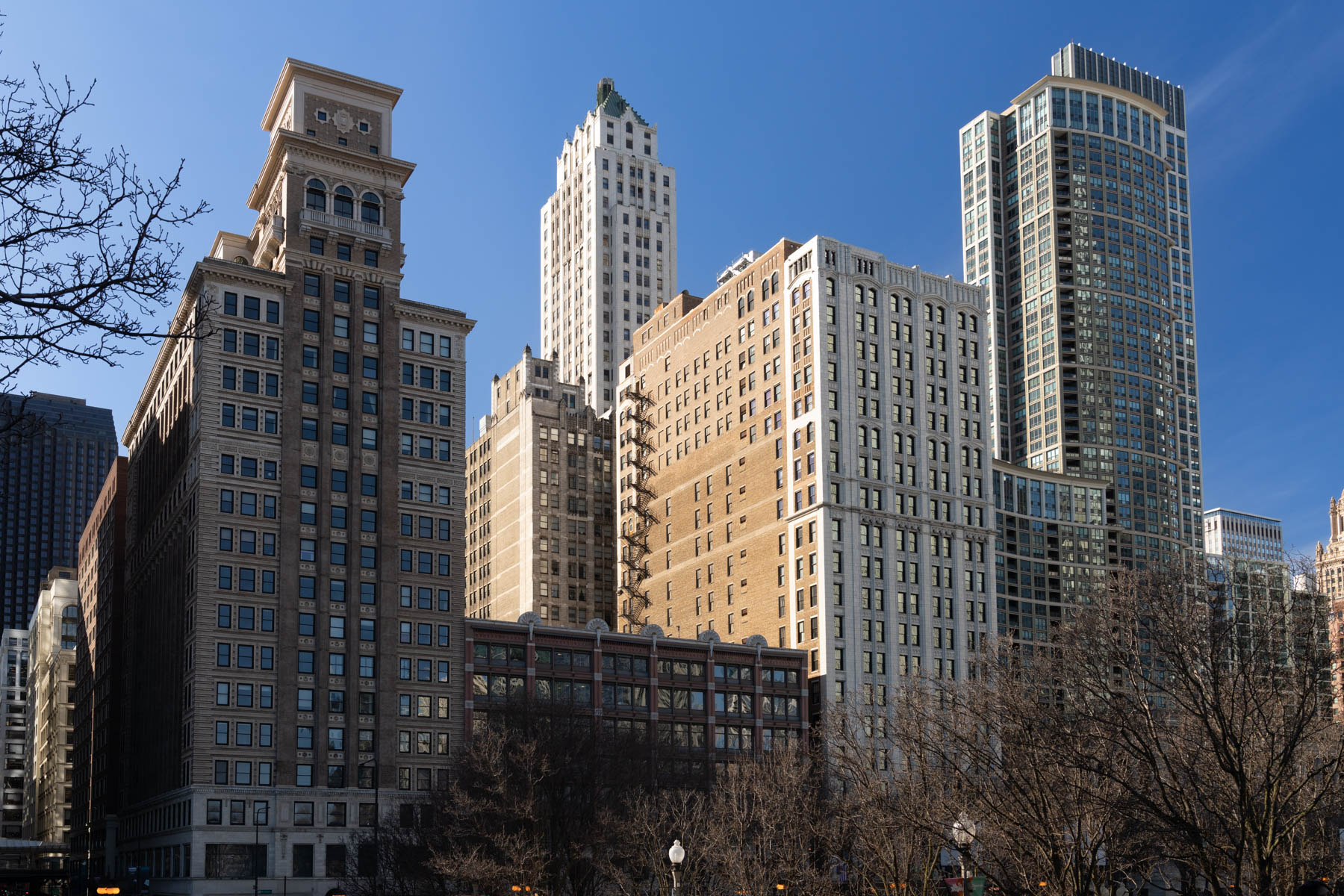 Walking around Chicago