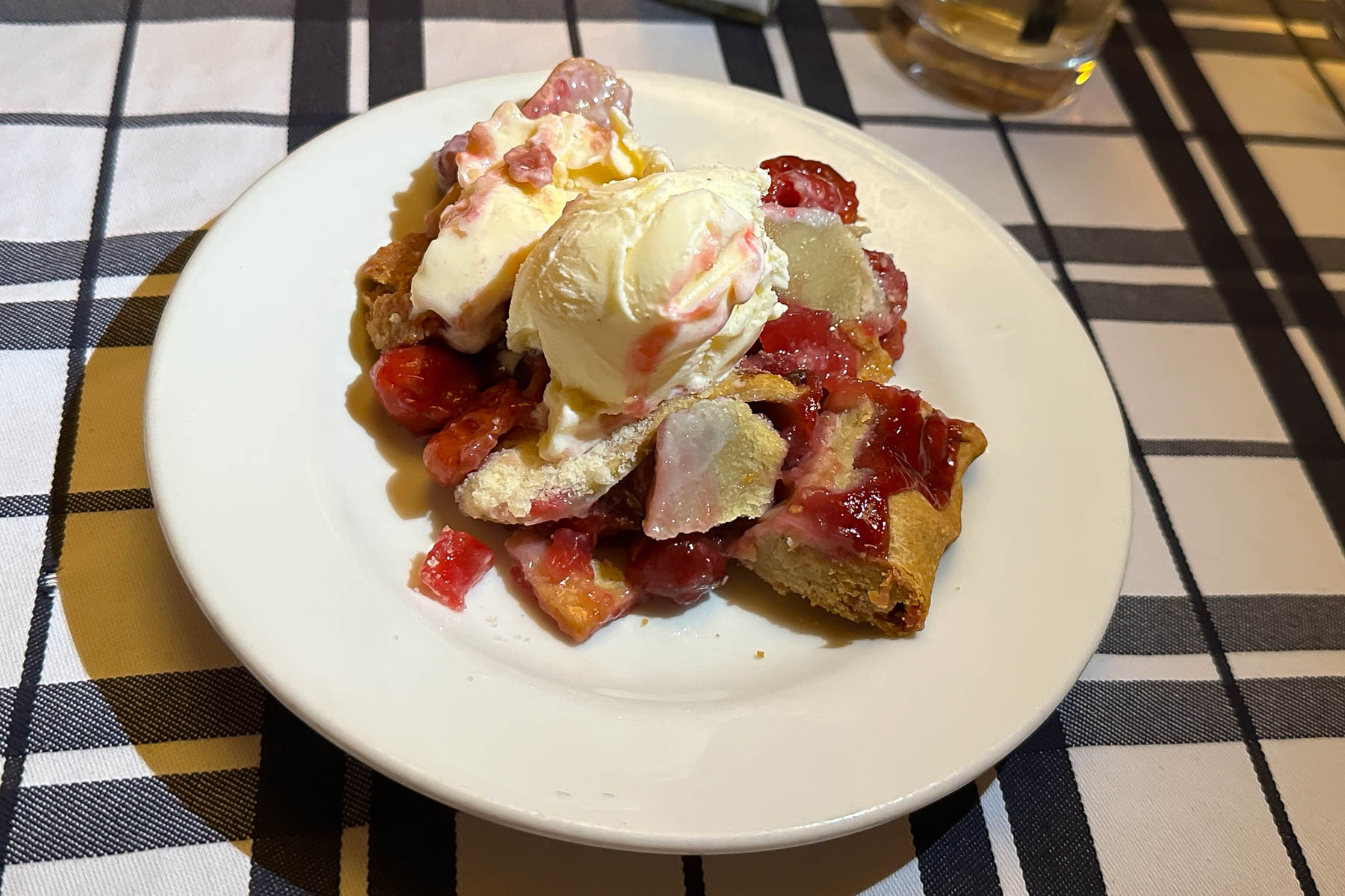 Dinner (vegetables omitted!).