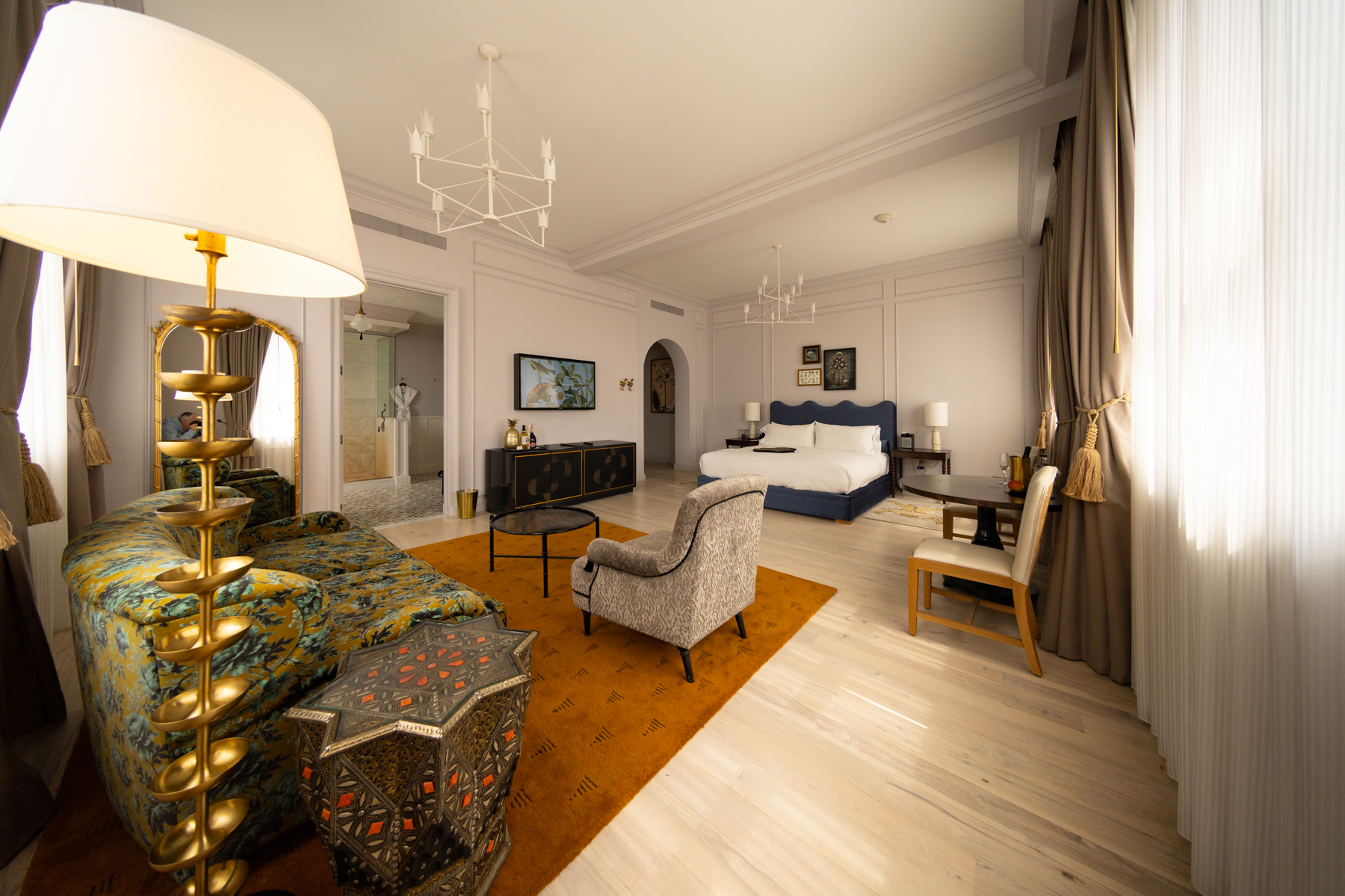 Our room at Maison de la Luz.