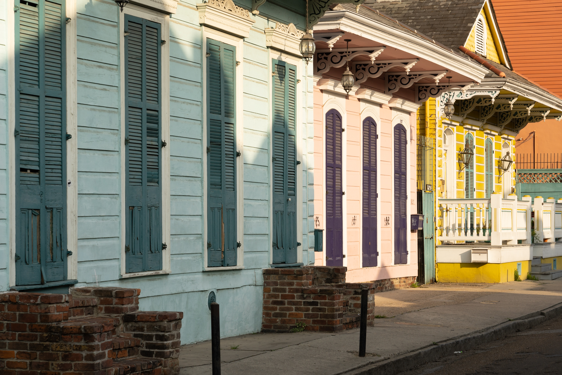 Houses in St. Ann Street.