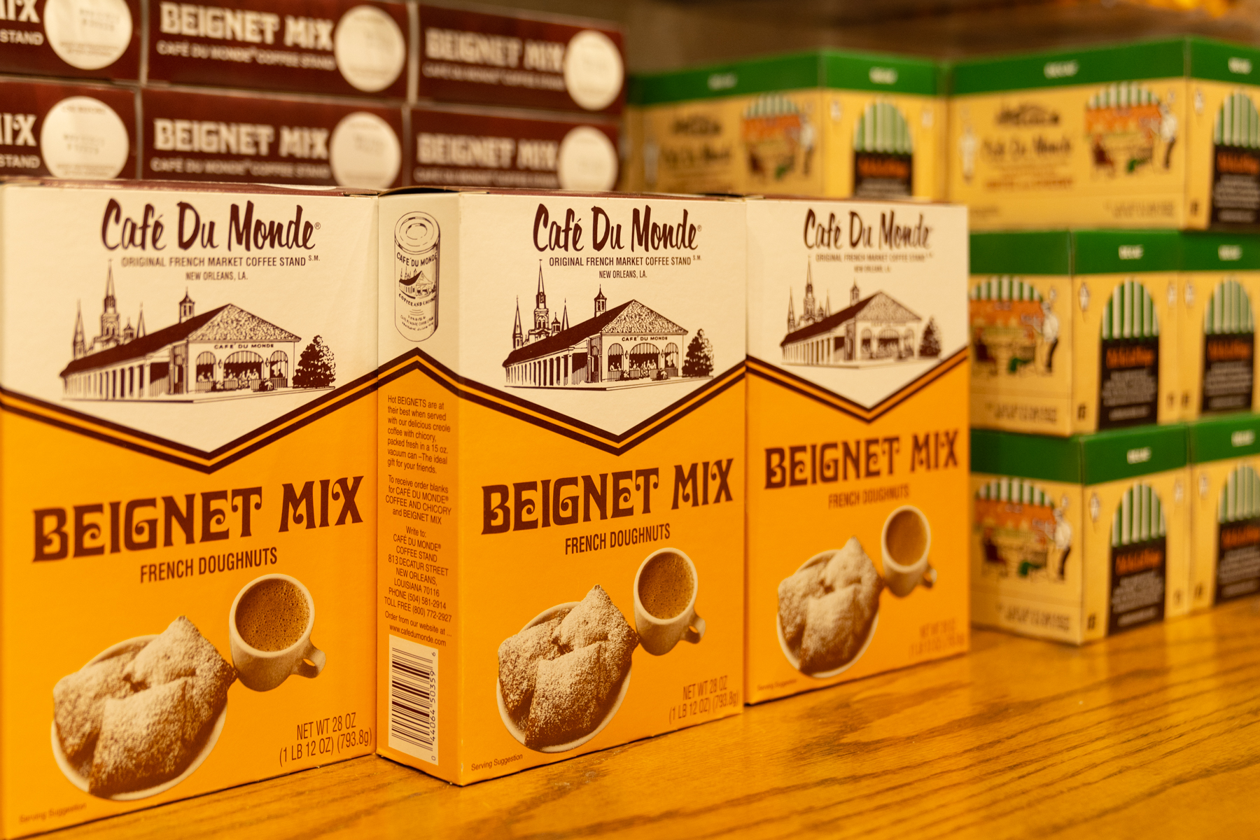 Café Du Monde beignet mixture.