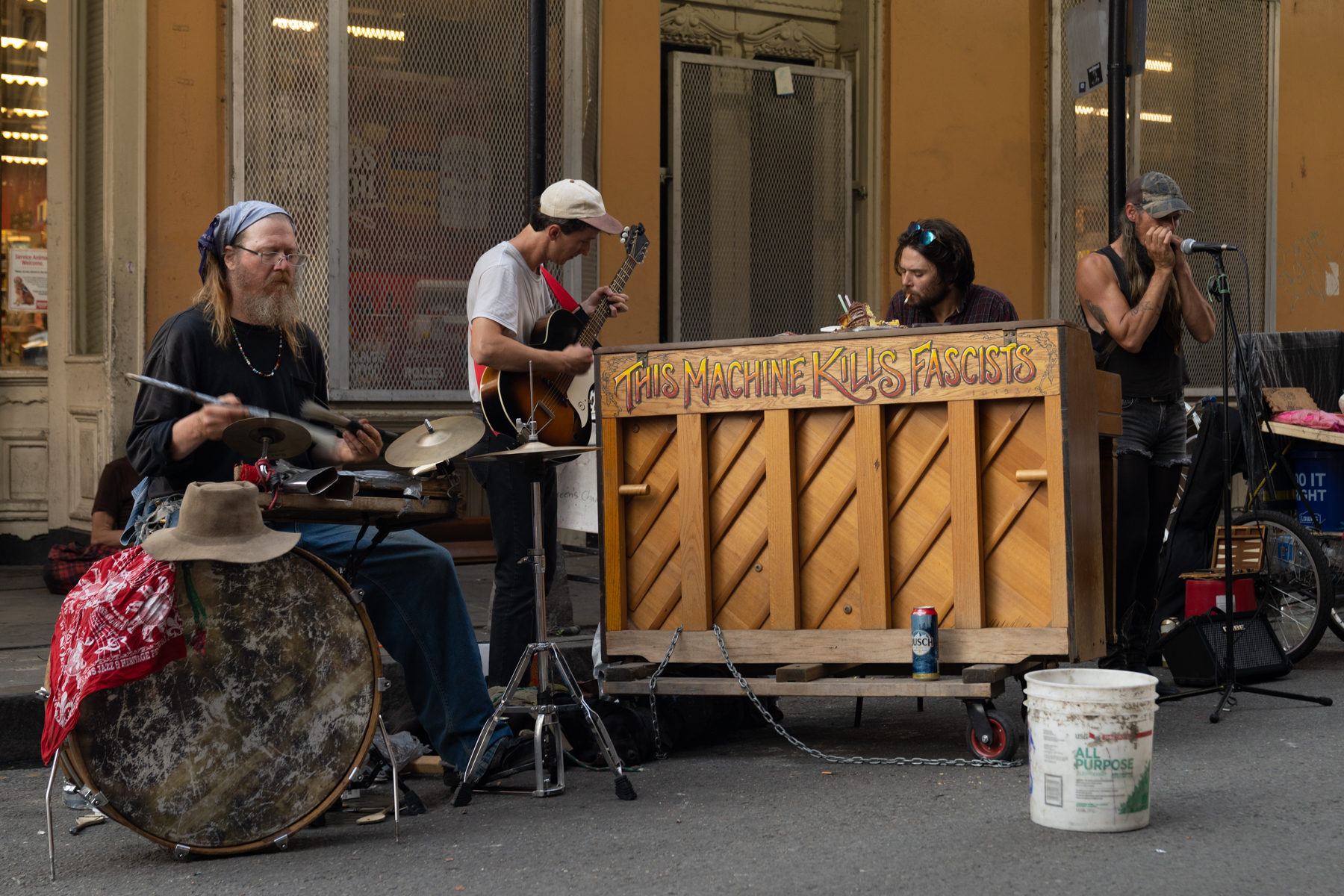 Street band.