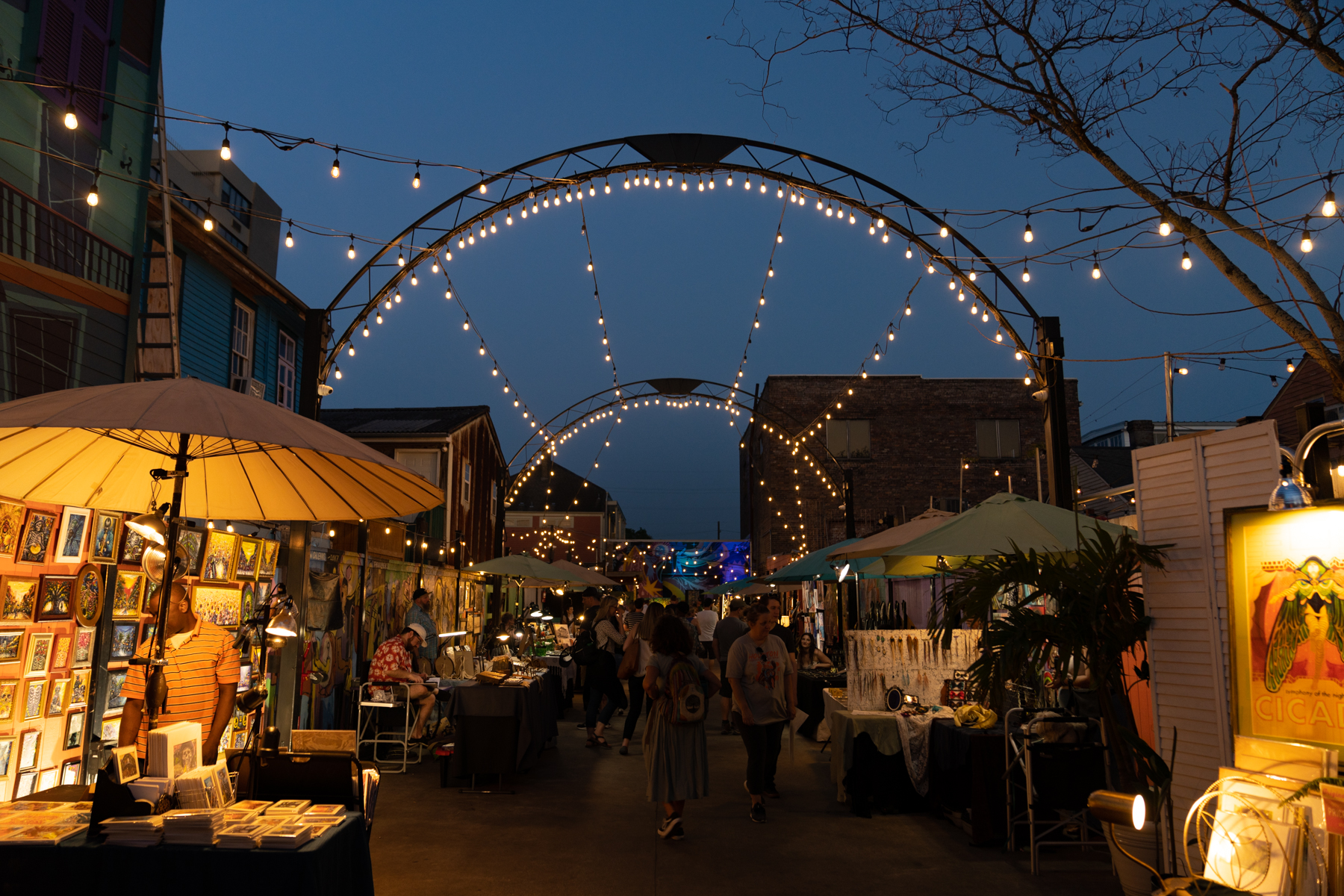 Frenchmen Art Bazaar.