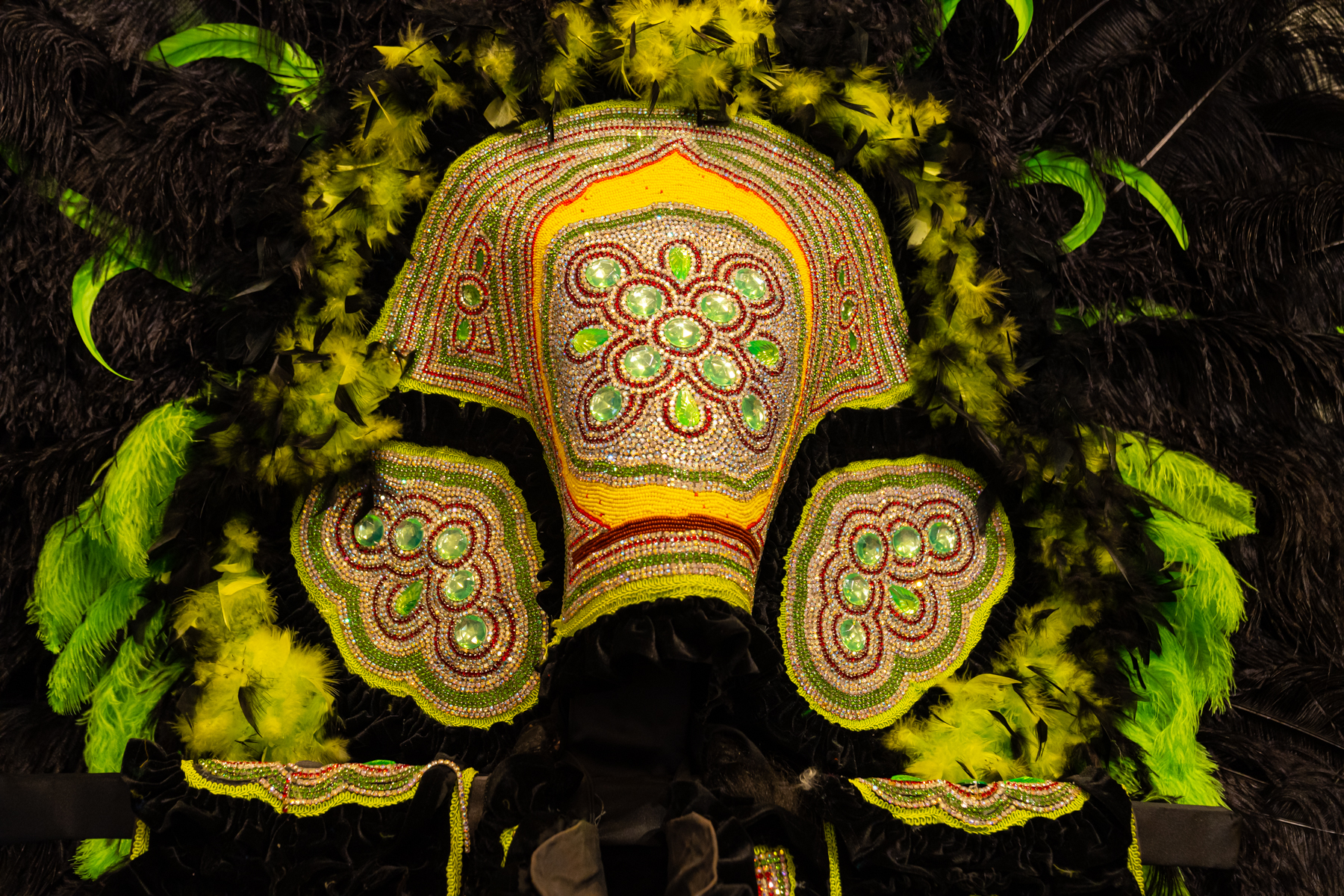 Costume display in the Backstreet Cultural Museum.