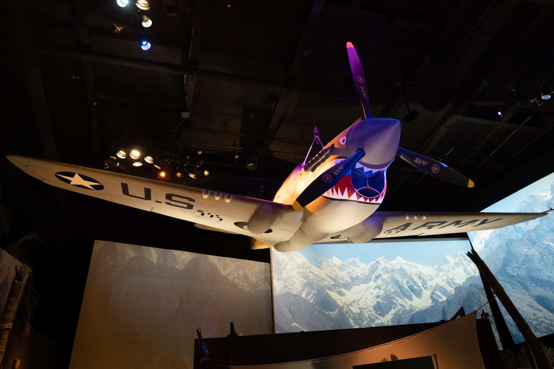 P-40 Kittyhawk at the National WWII Museum.