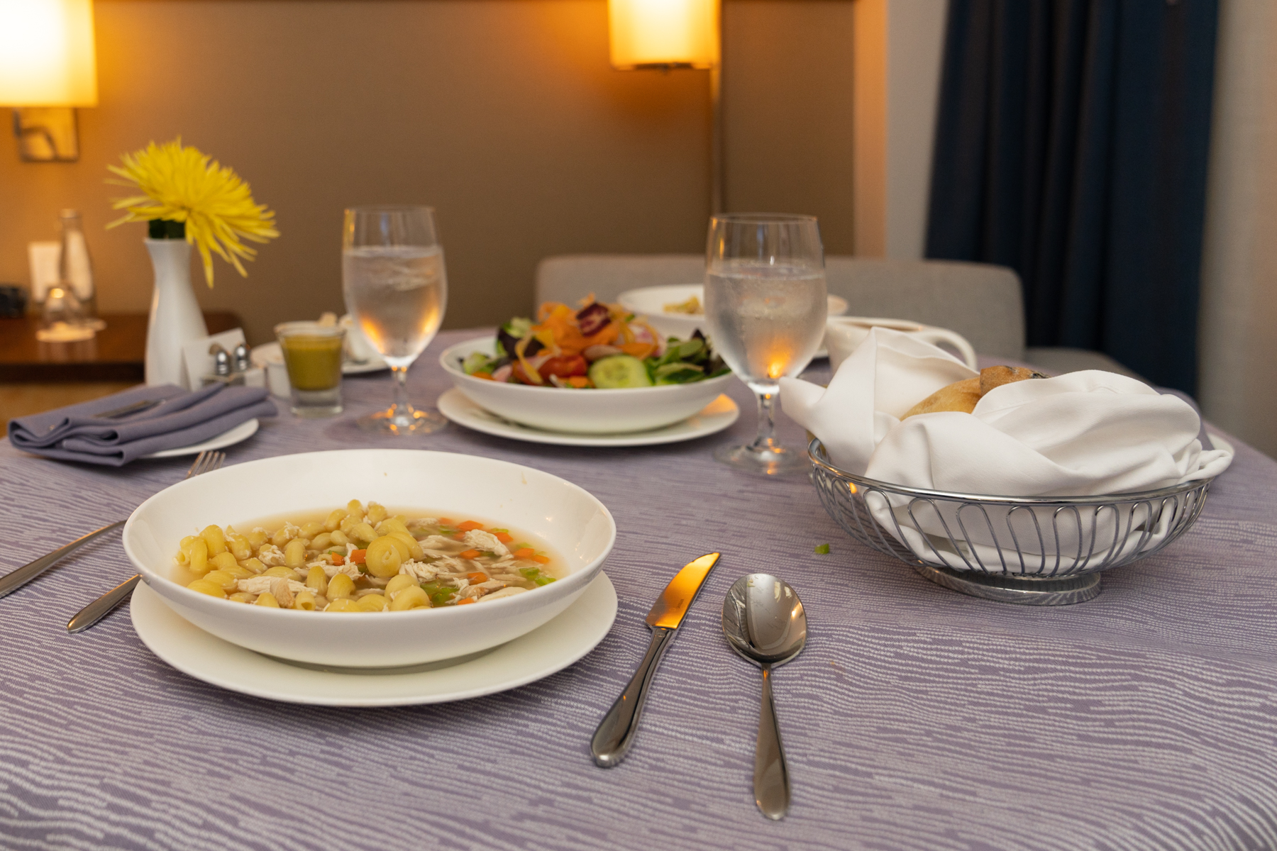 Chicken noodle soup.