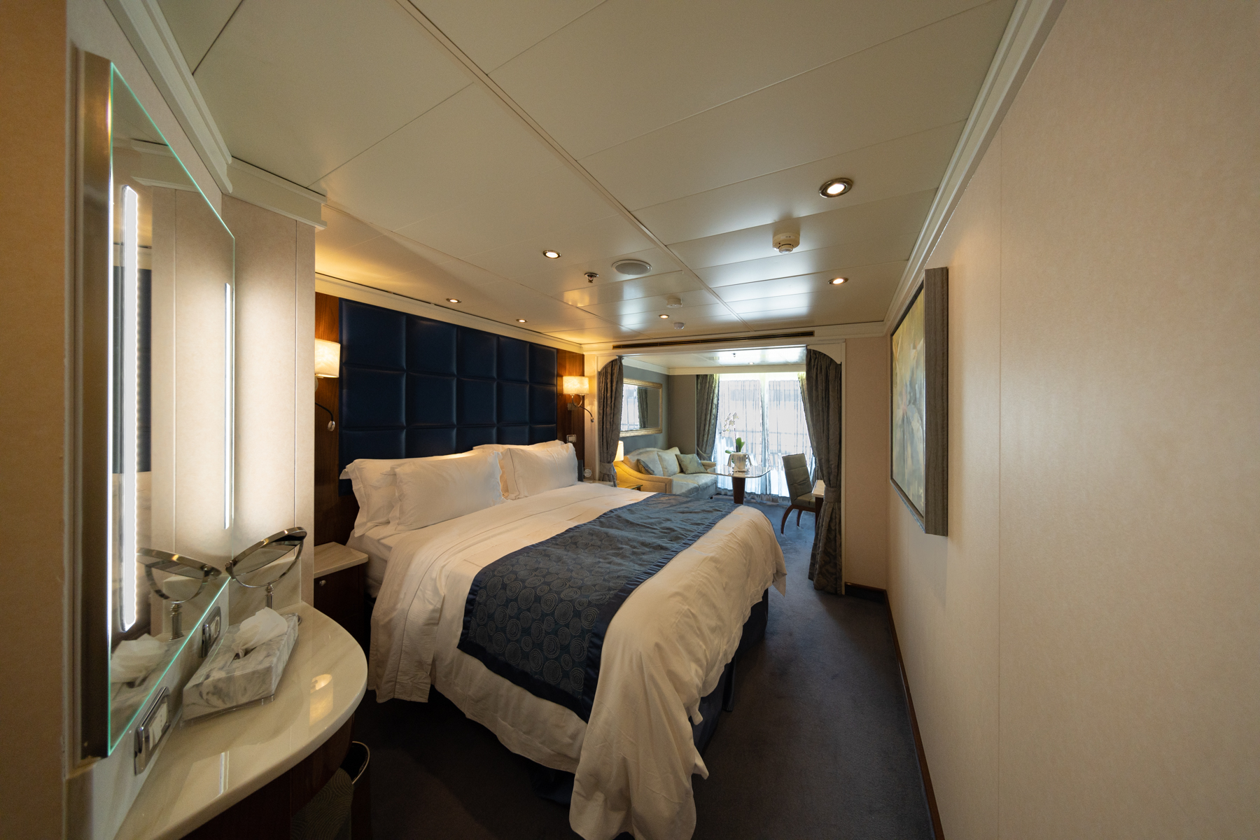 Our home on the ship for the next ten days.