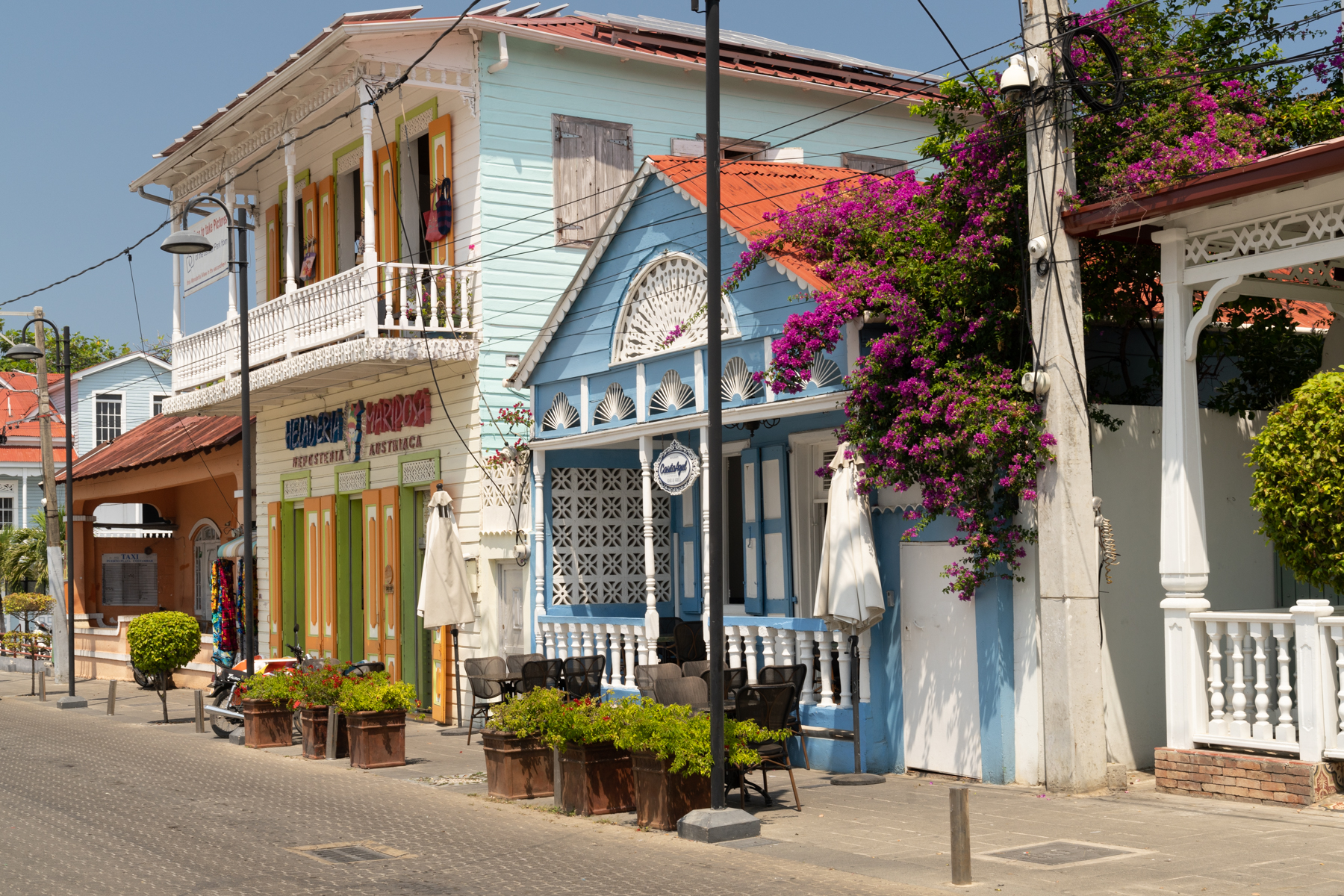 Looking down C. Beller.