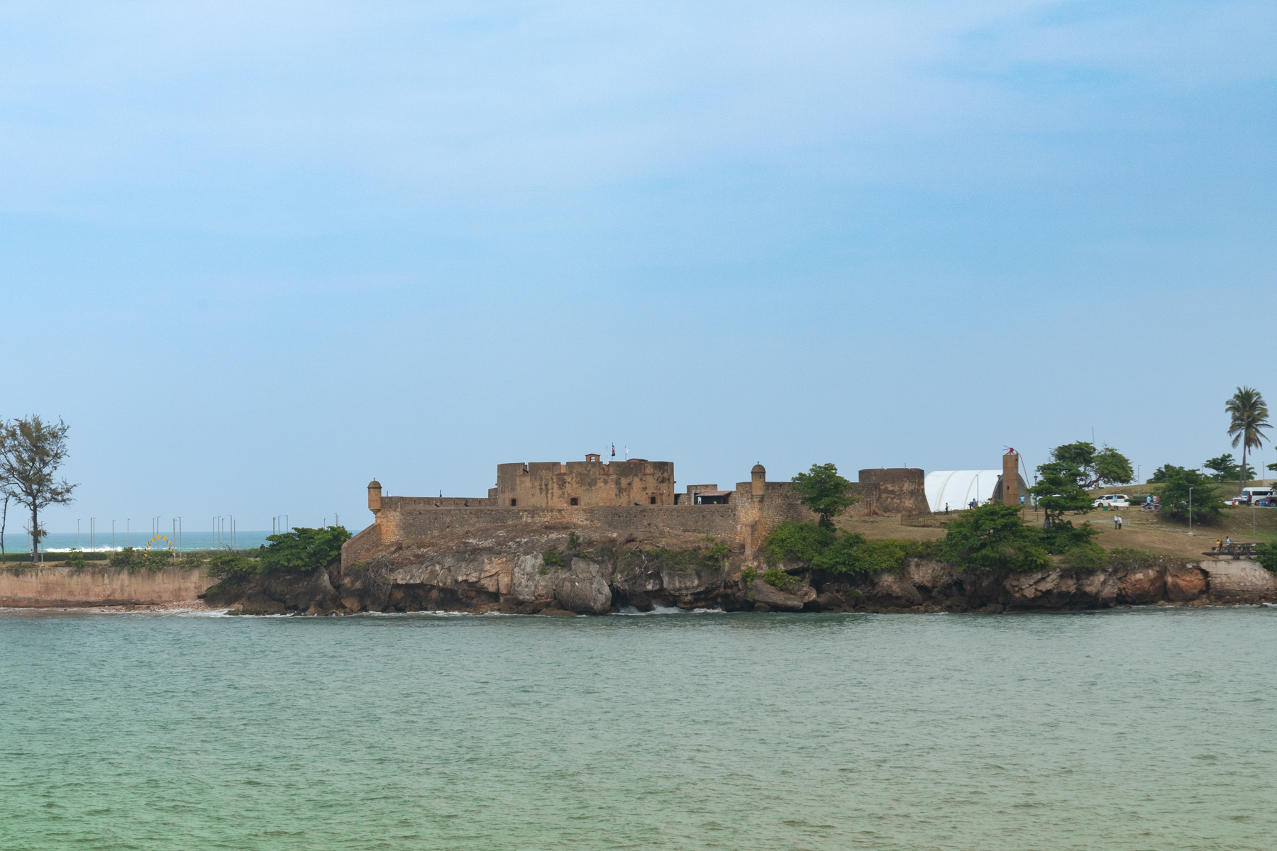 Fort San Felipe, viewed from our balcony.
