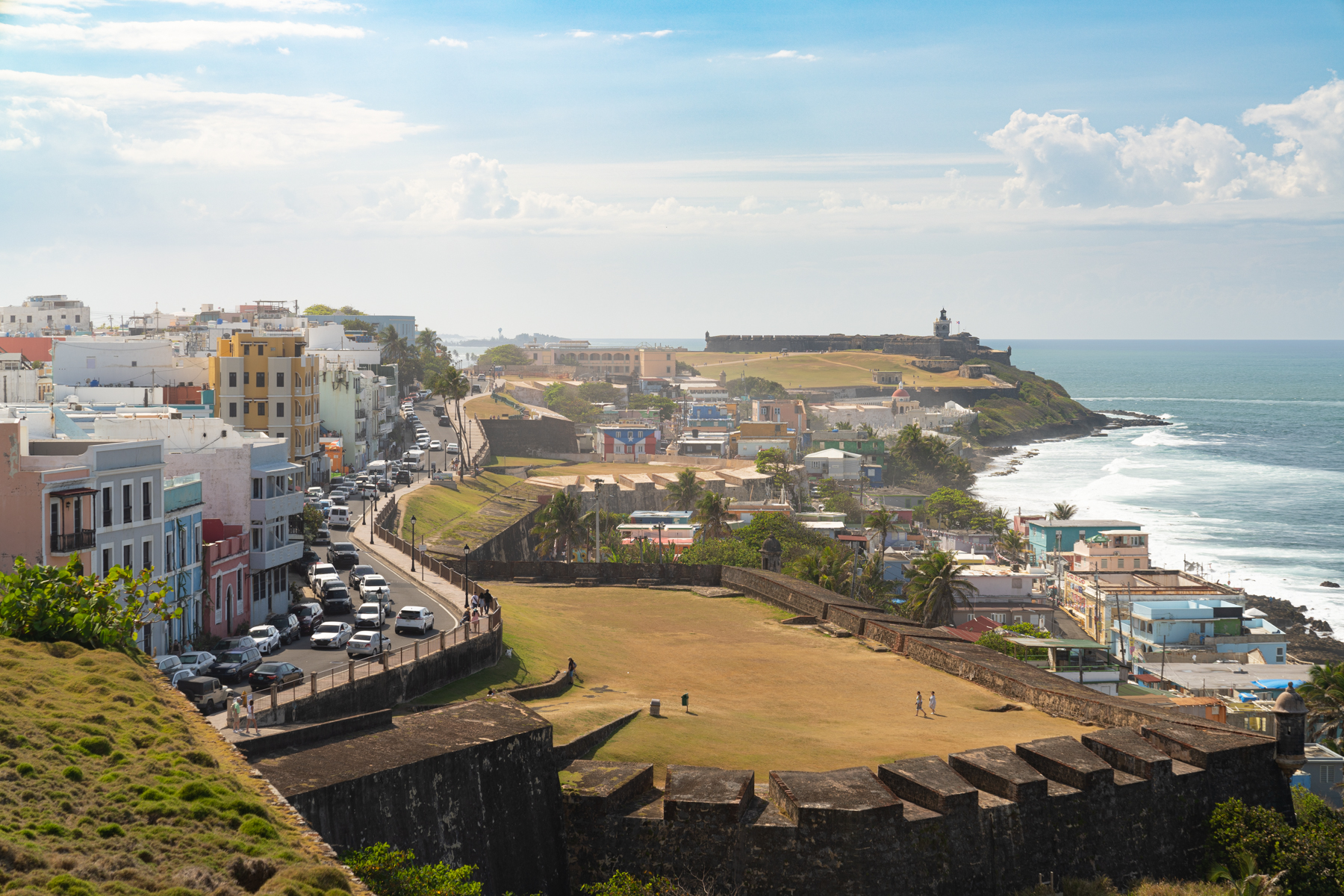 View from Castillo San Cristóbal.
