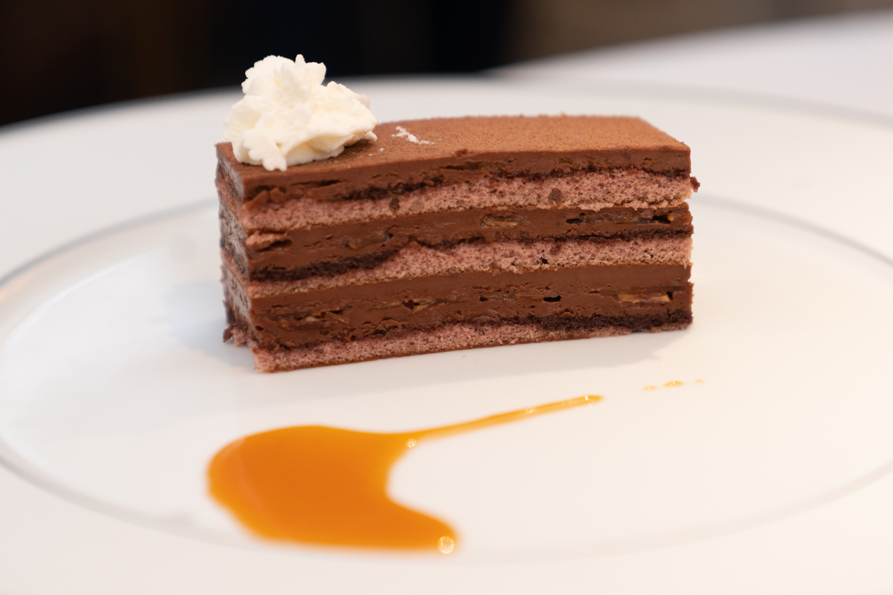 Chocolate Napoleon.