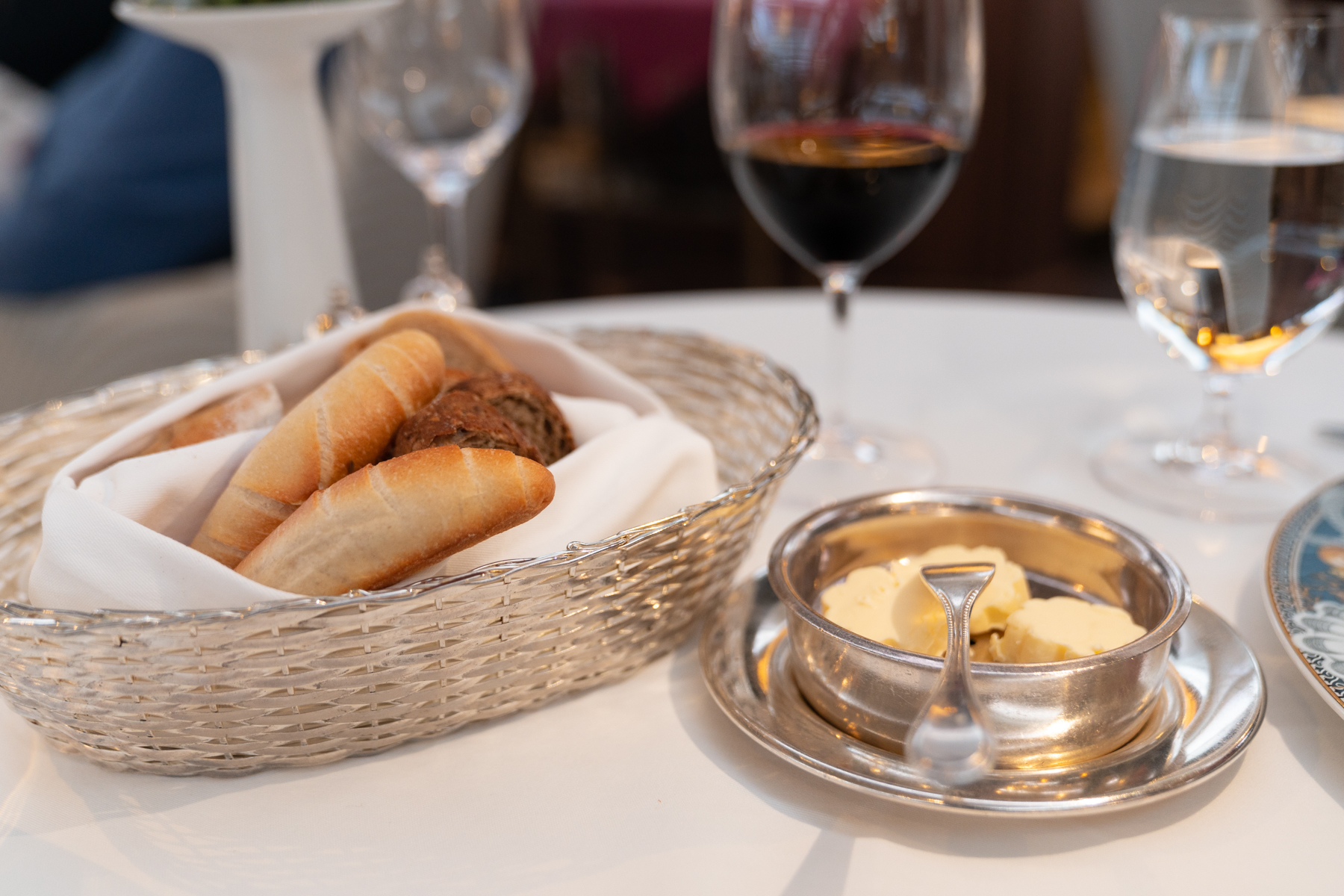 Freshly-baked bread.