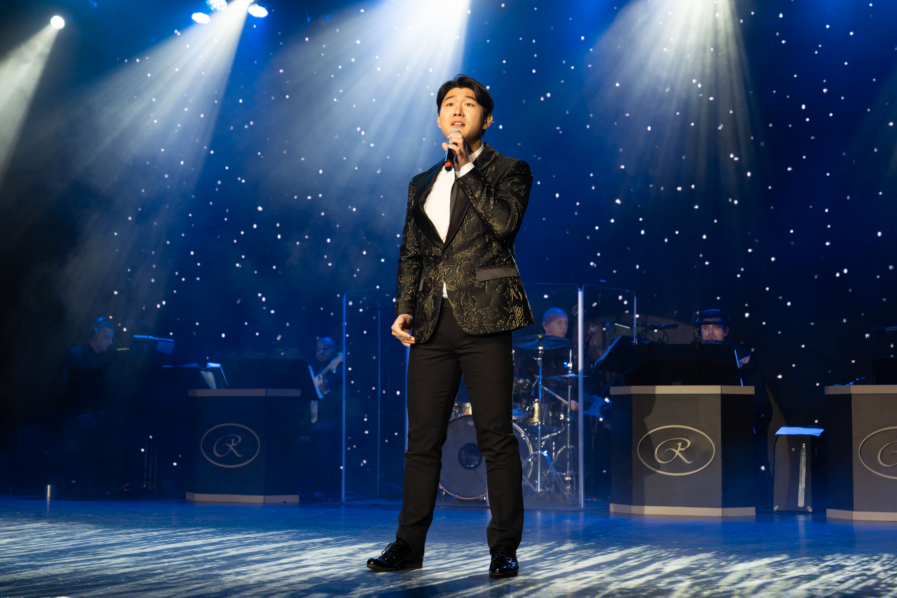 Broadway hits in the theatre.