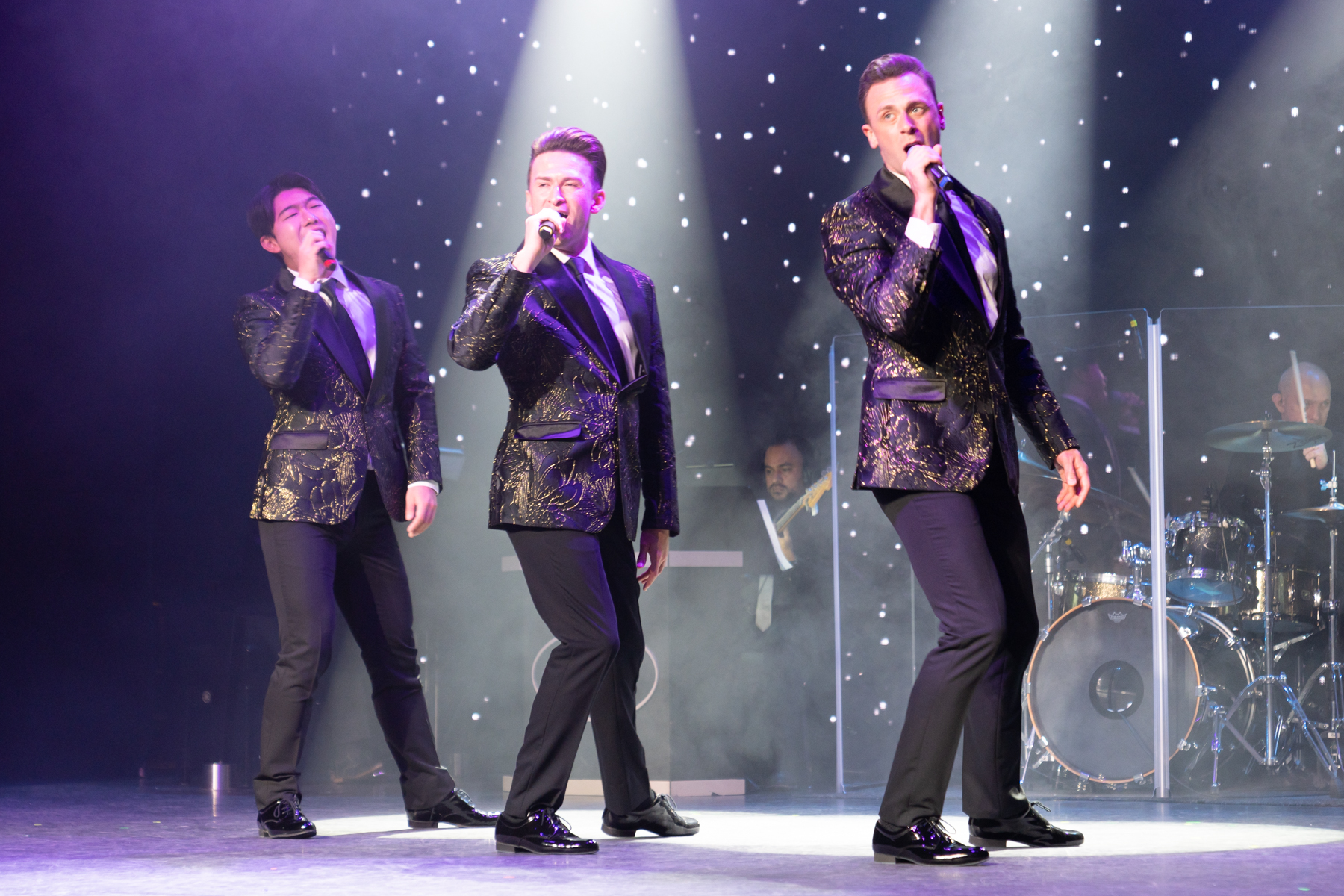 Broadway hits in the theatre.