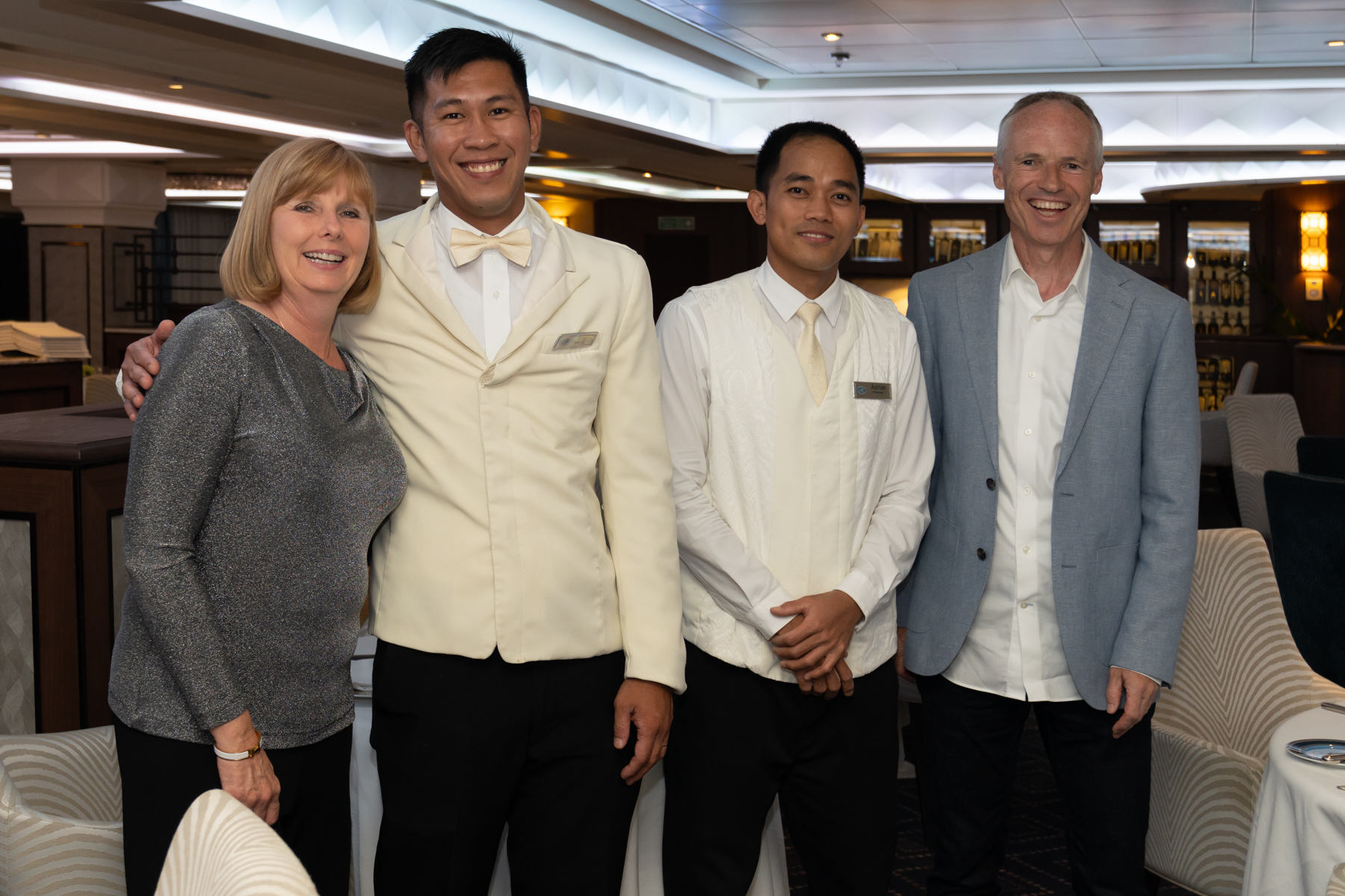 Andrea, Rey, Adrian, and Keith.