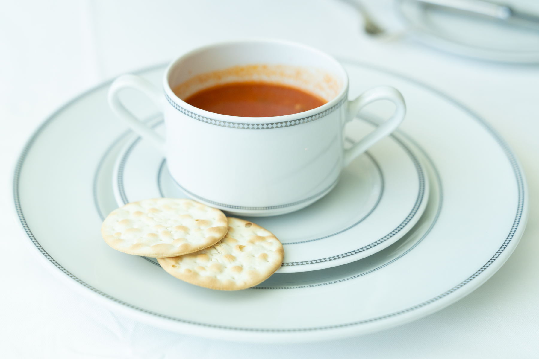 Manhattan clam chowder.