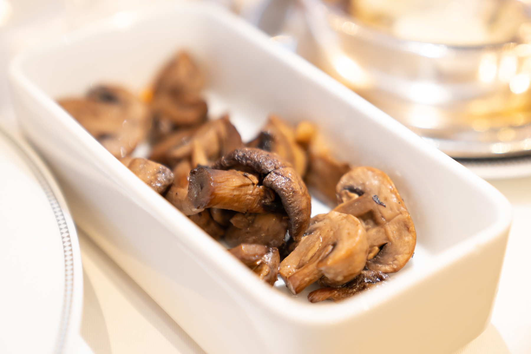 Sautéed mushrooms.