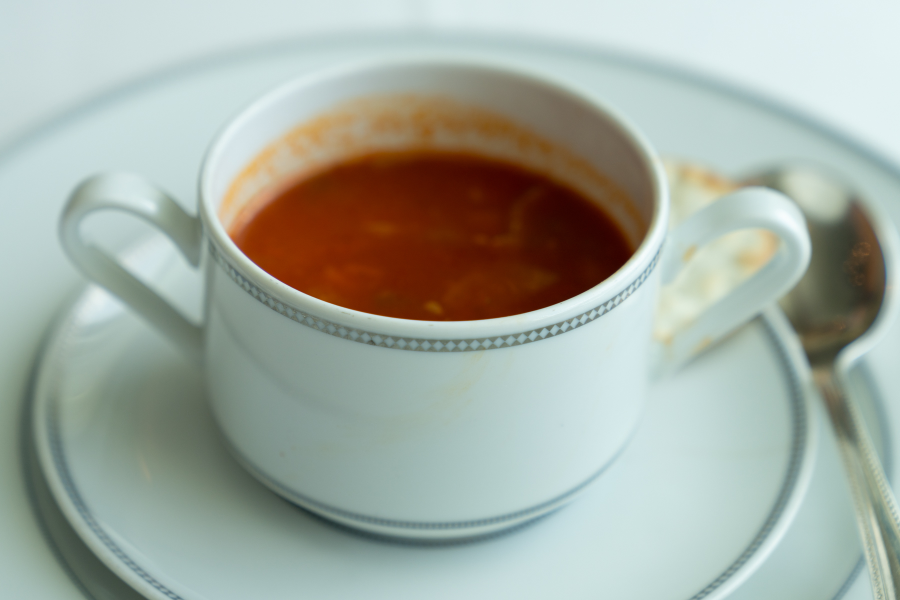 Manhattan clam chowder.