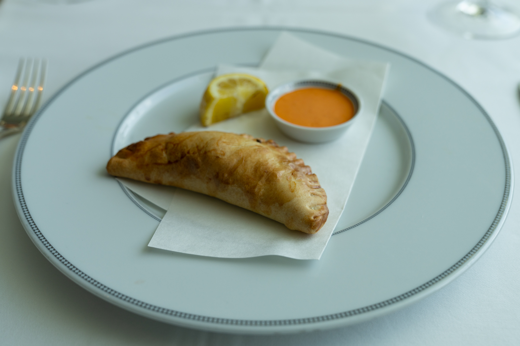 Black Angus beef empanada.