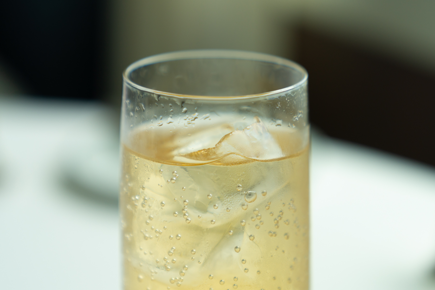 Ginger ale (avoiding alcohol while a bit sea sick!)