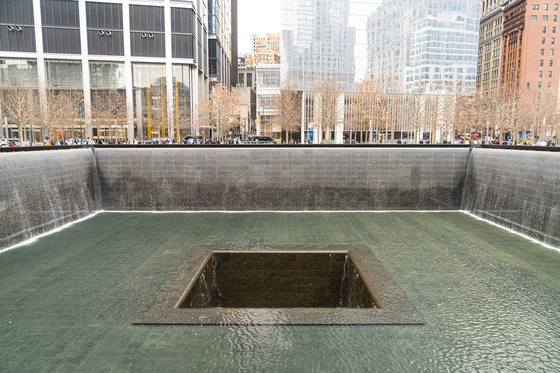 The South Memorial Pool.