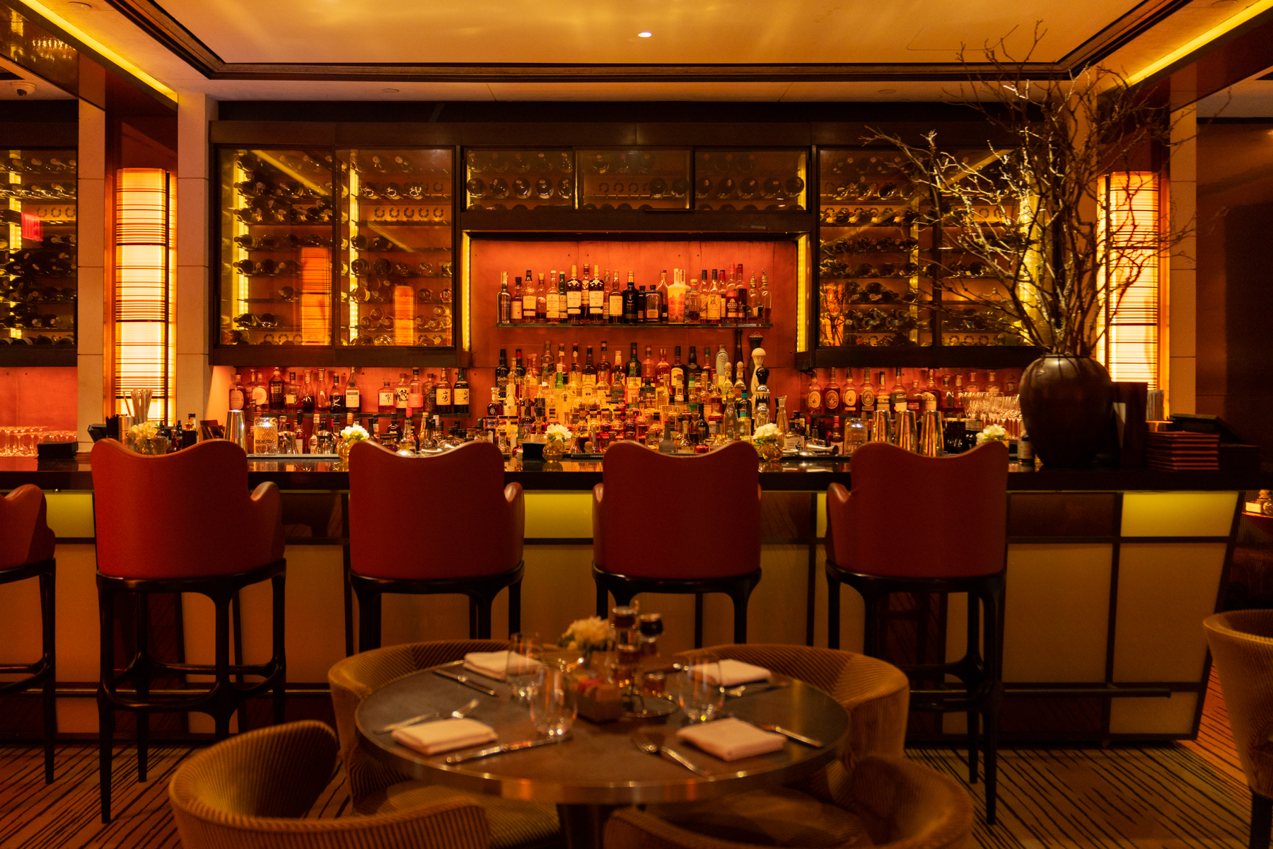 One of the bars at The Mark.