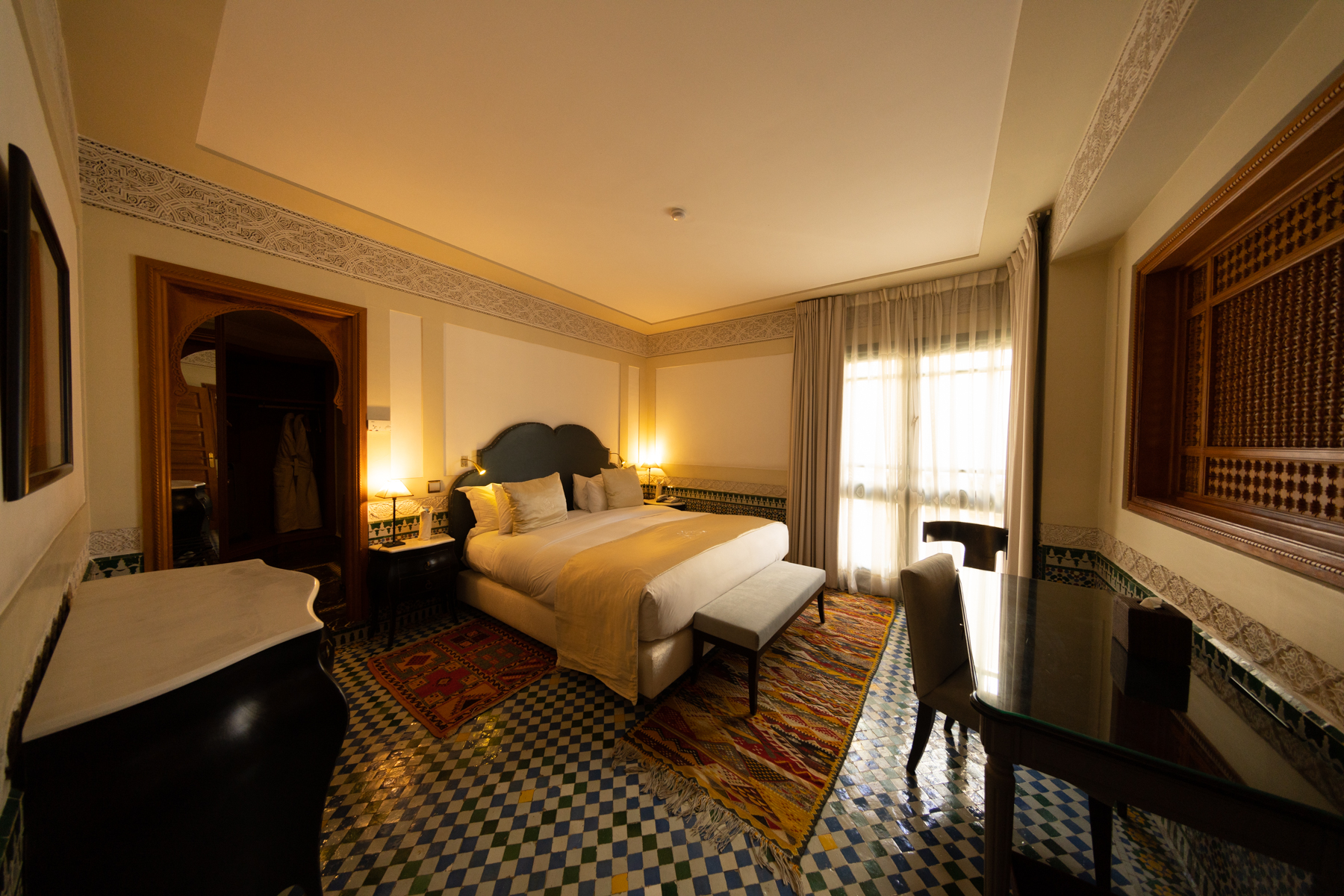 Our room at Palais Faraj.