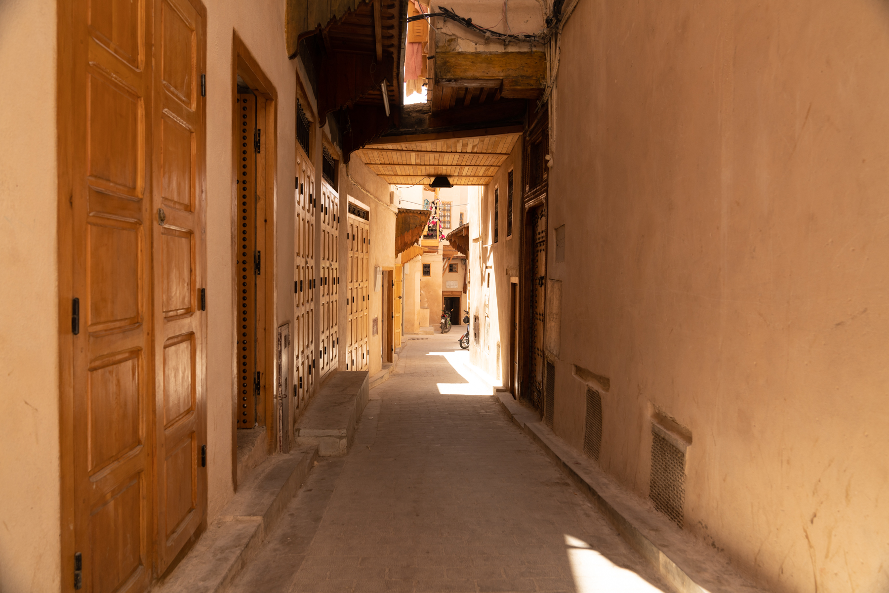 In the Jewish quarter of Fes.