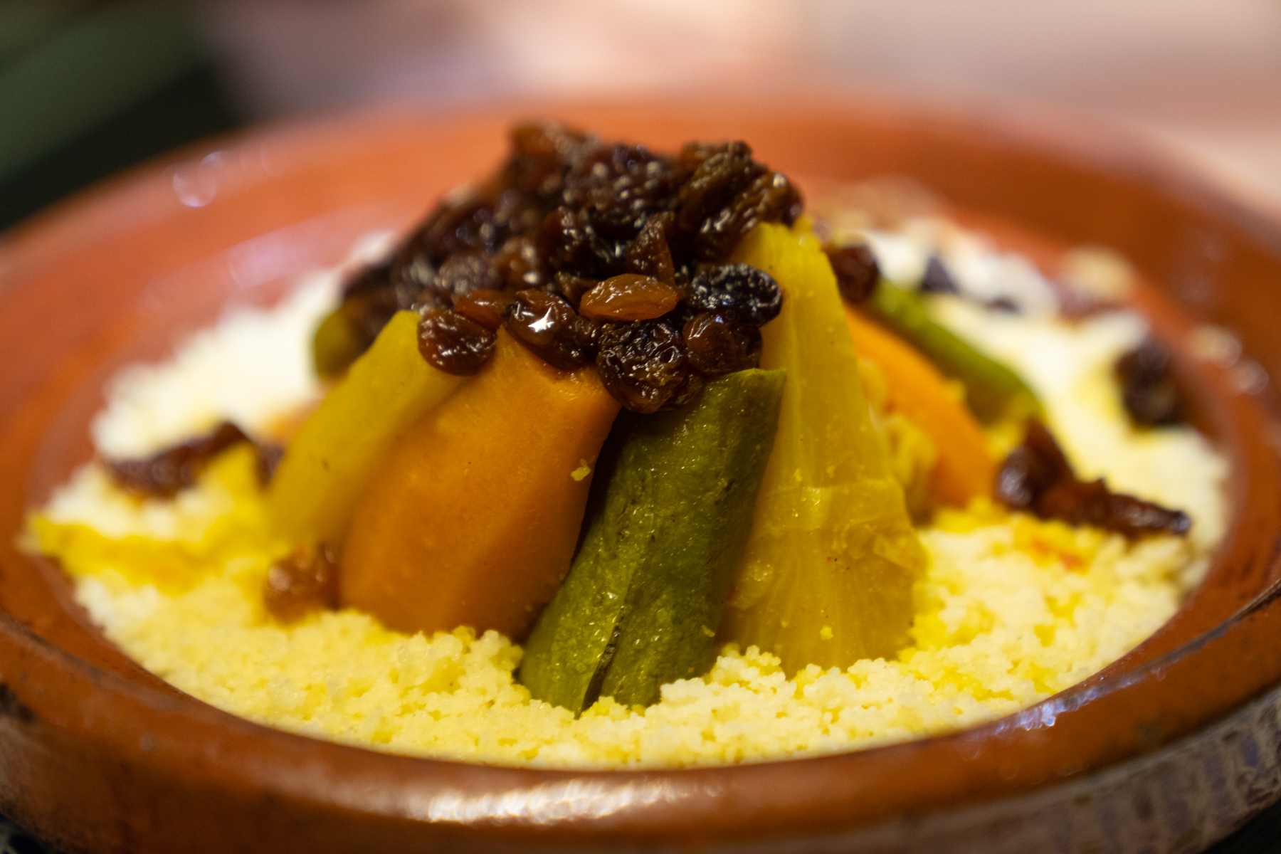 Tajine of vegetables.