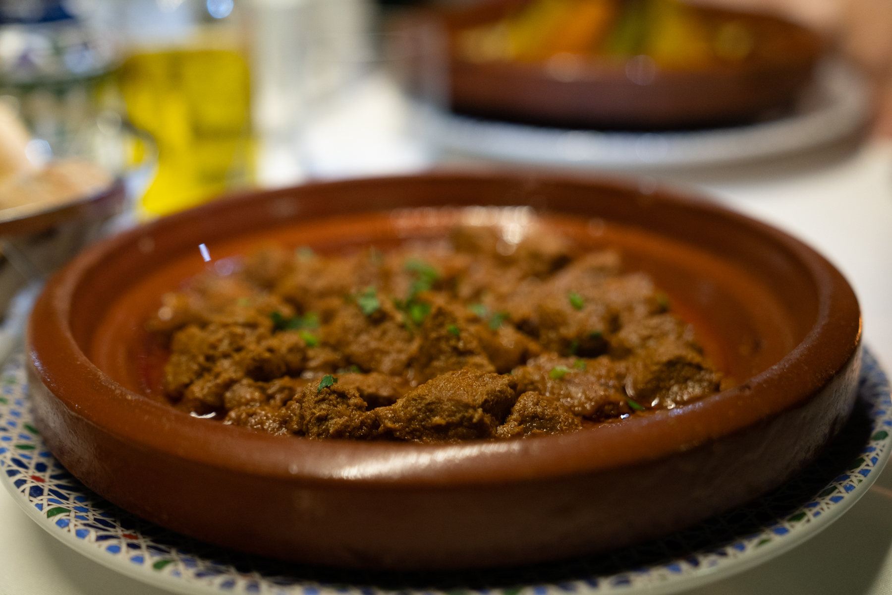 Tajine of beef.
