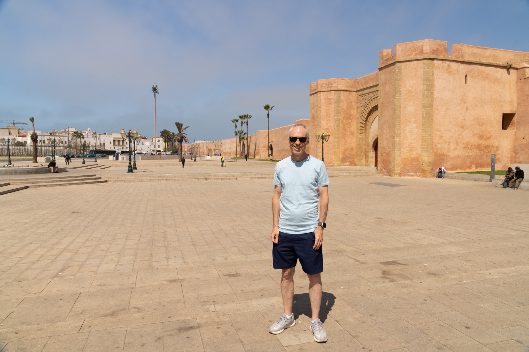 Keith outside the medina.