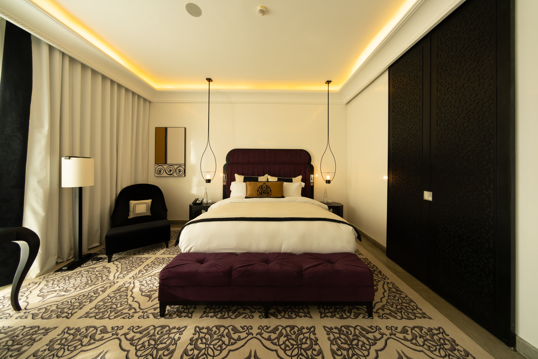 Our hotel room in the Story Rabat Hotel.