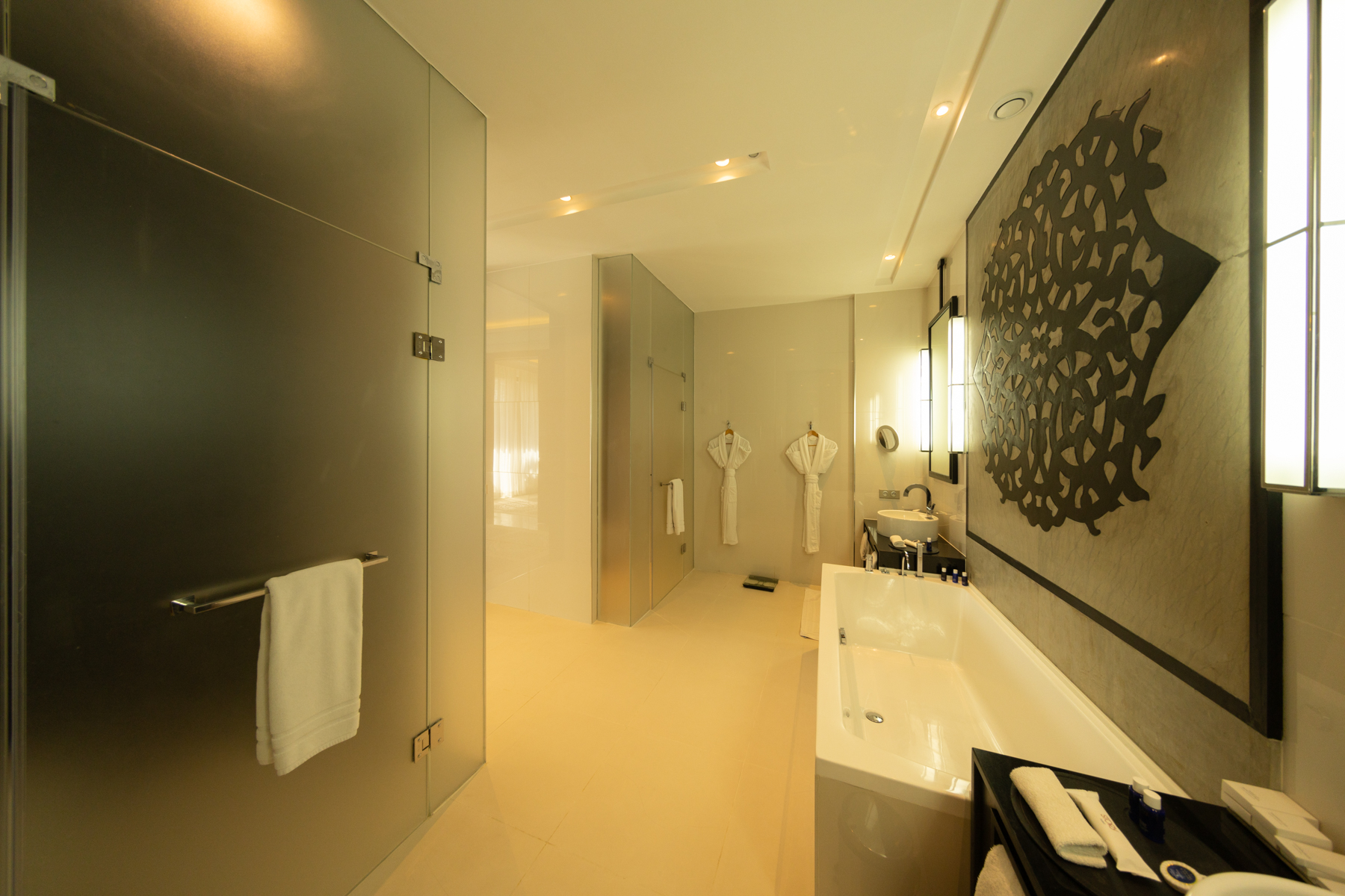 Our hotel room in the Story Rabat Hotel.