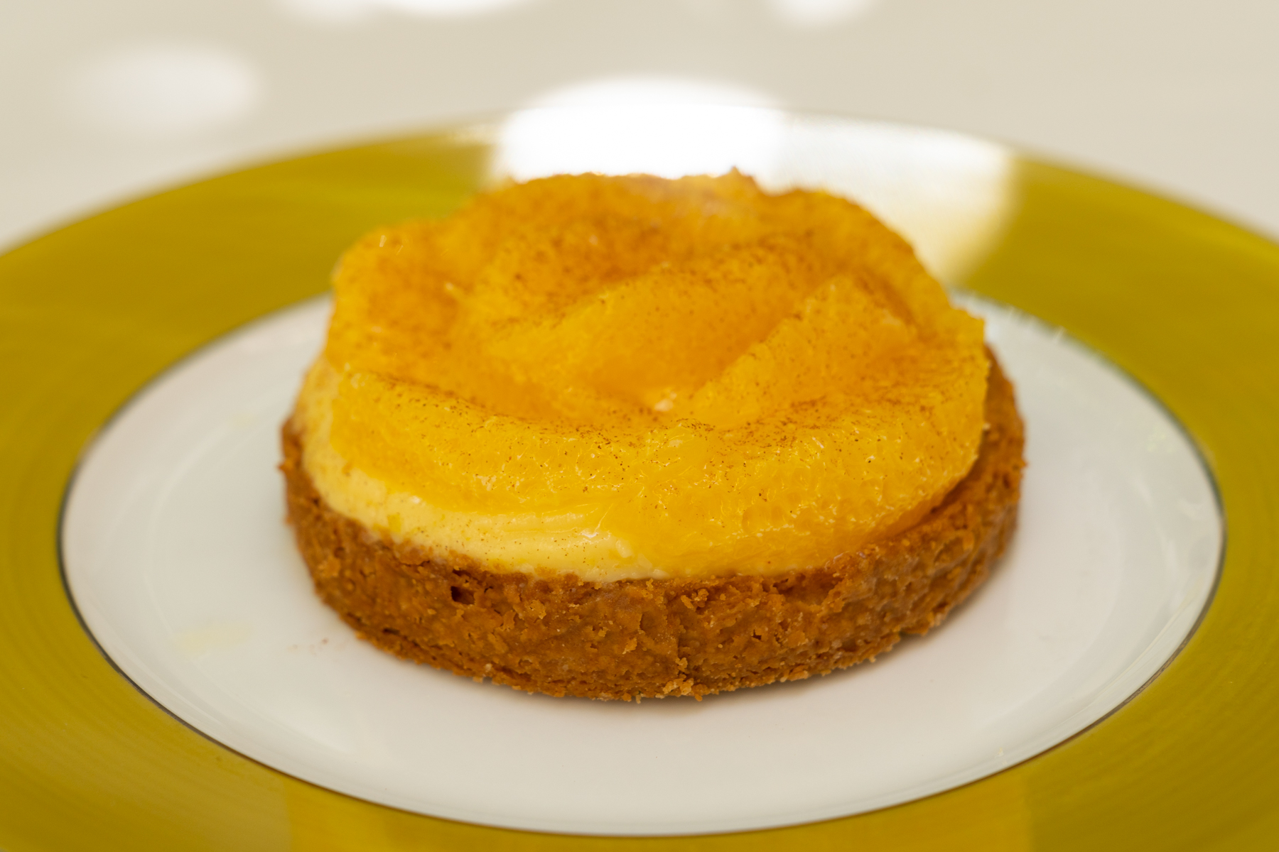 Tarte à l'orange.