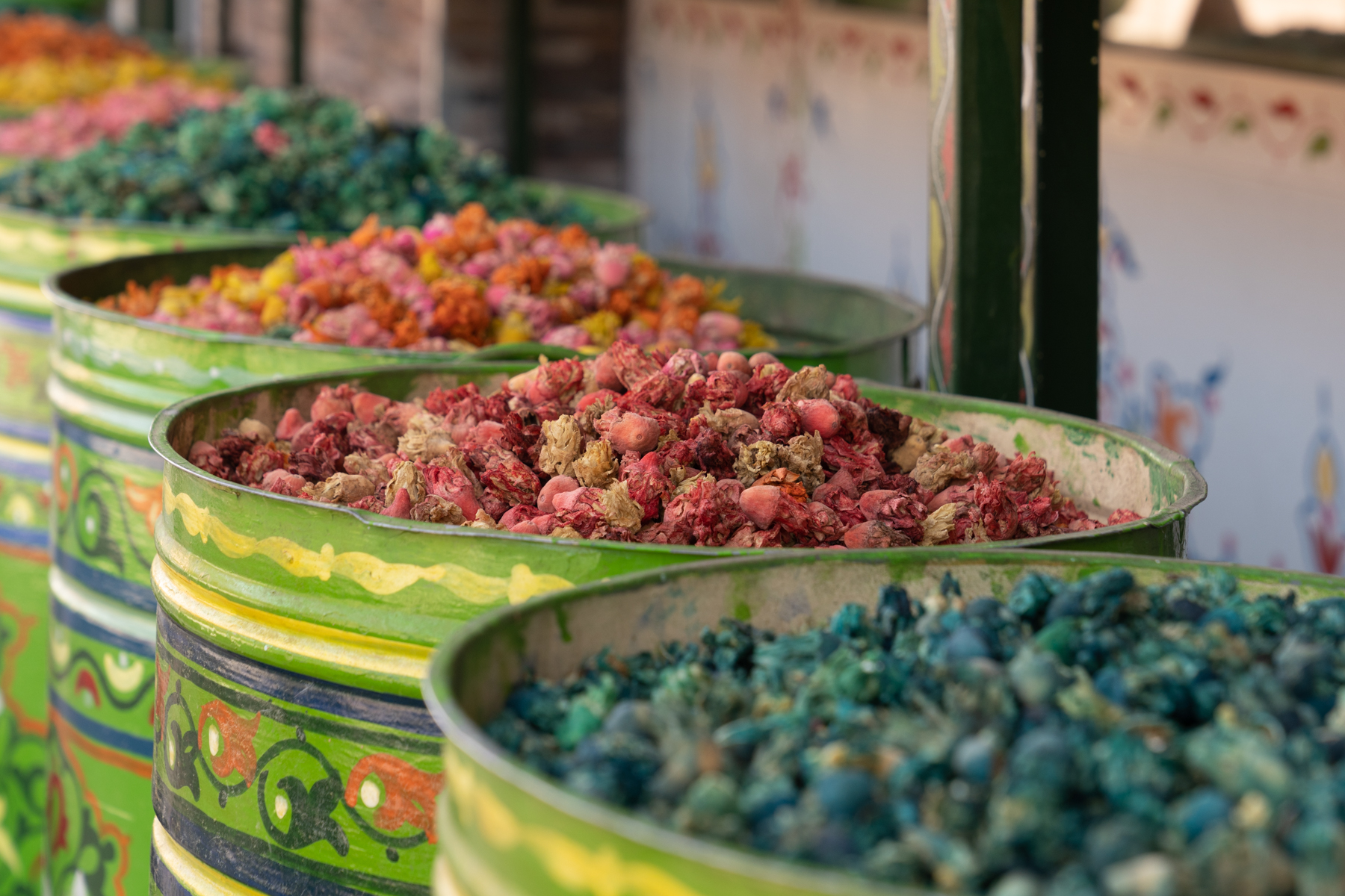 Potpourri for sale in the Jewish quarter.