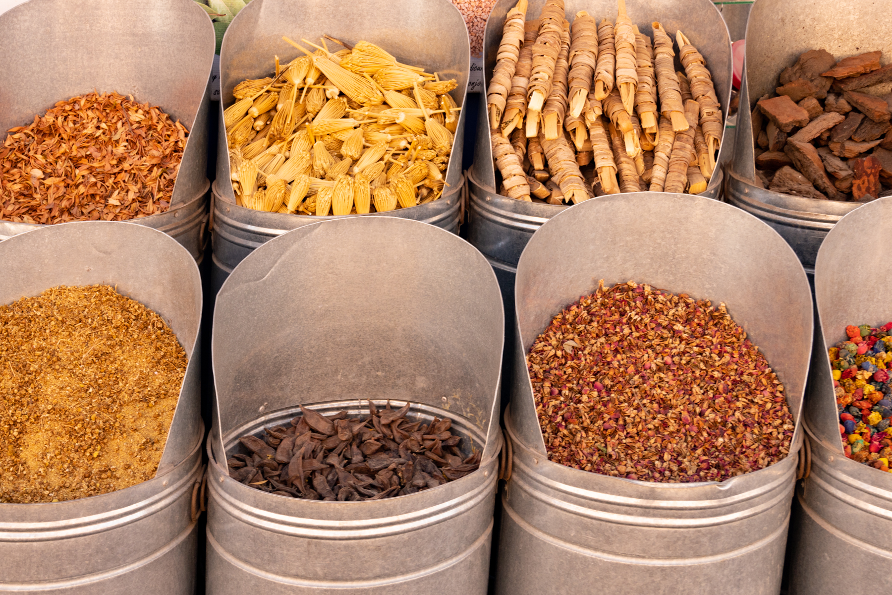 Spices for sale.