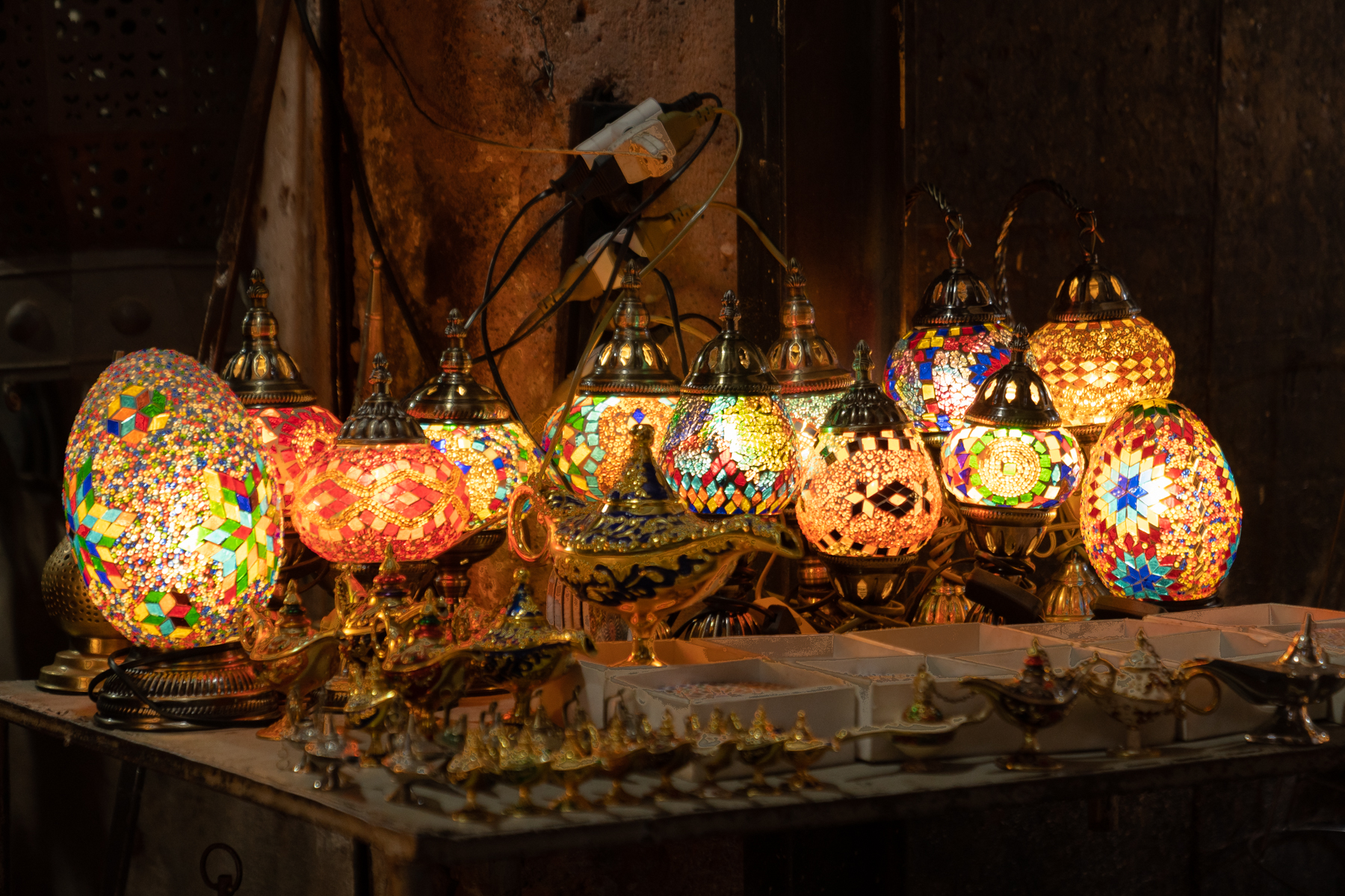 Lamps for sale.