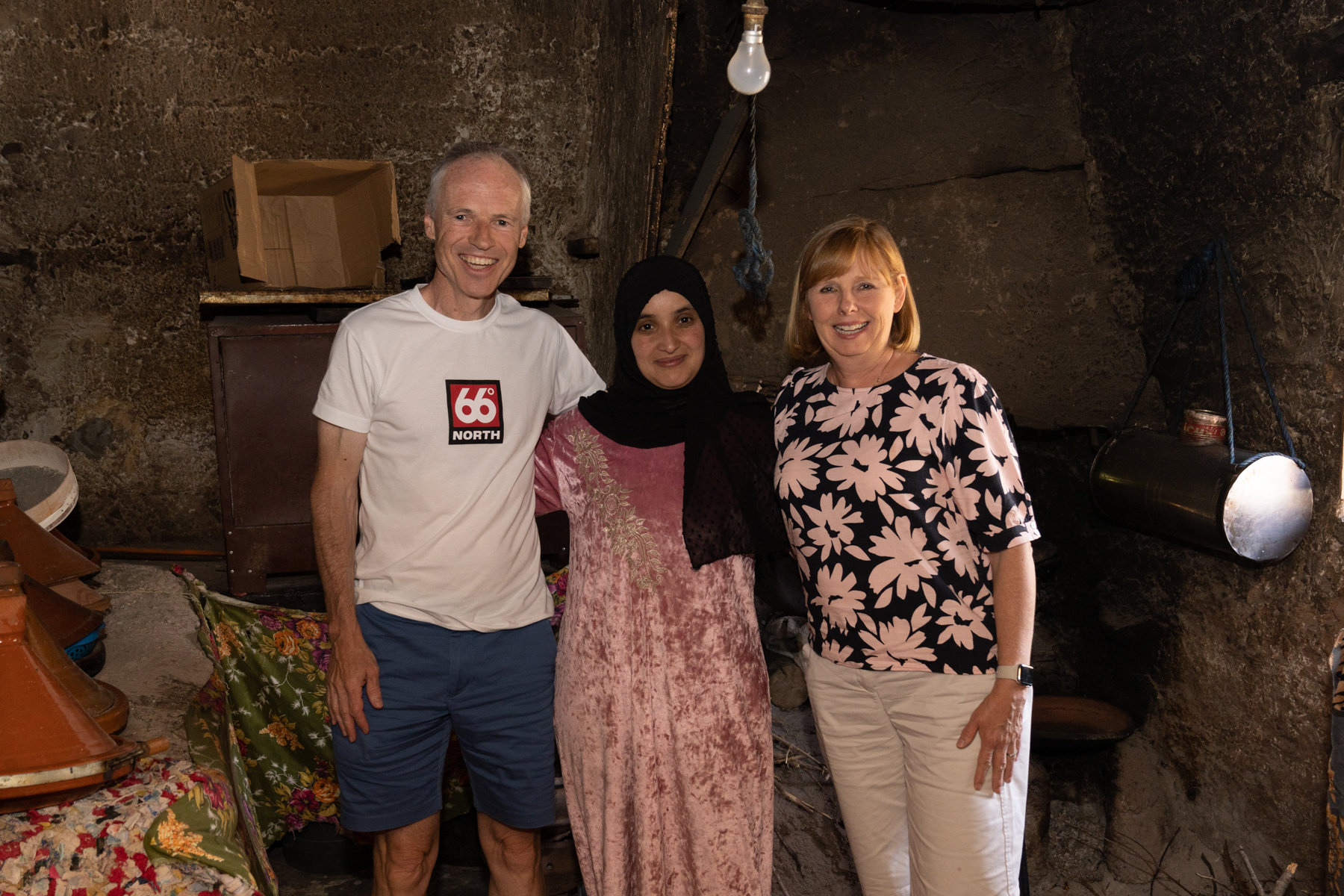 Keith, Hafida, and Andrea.