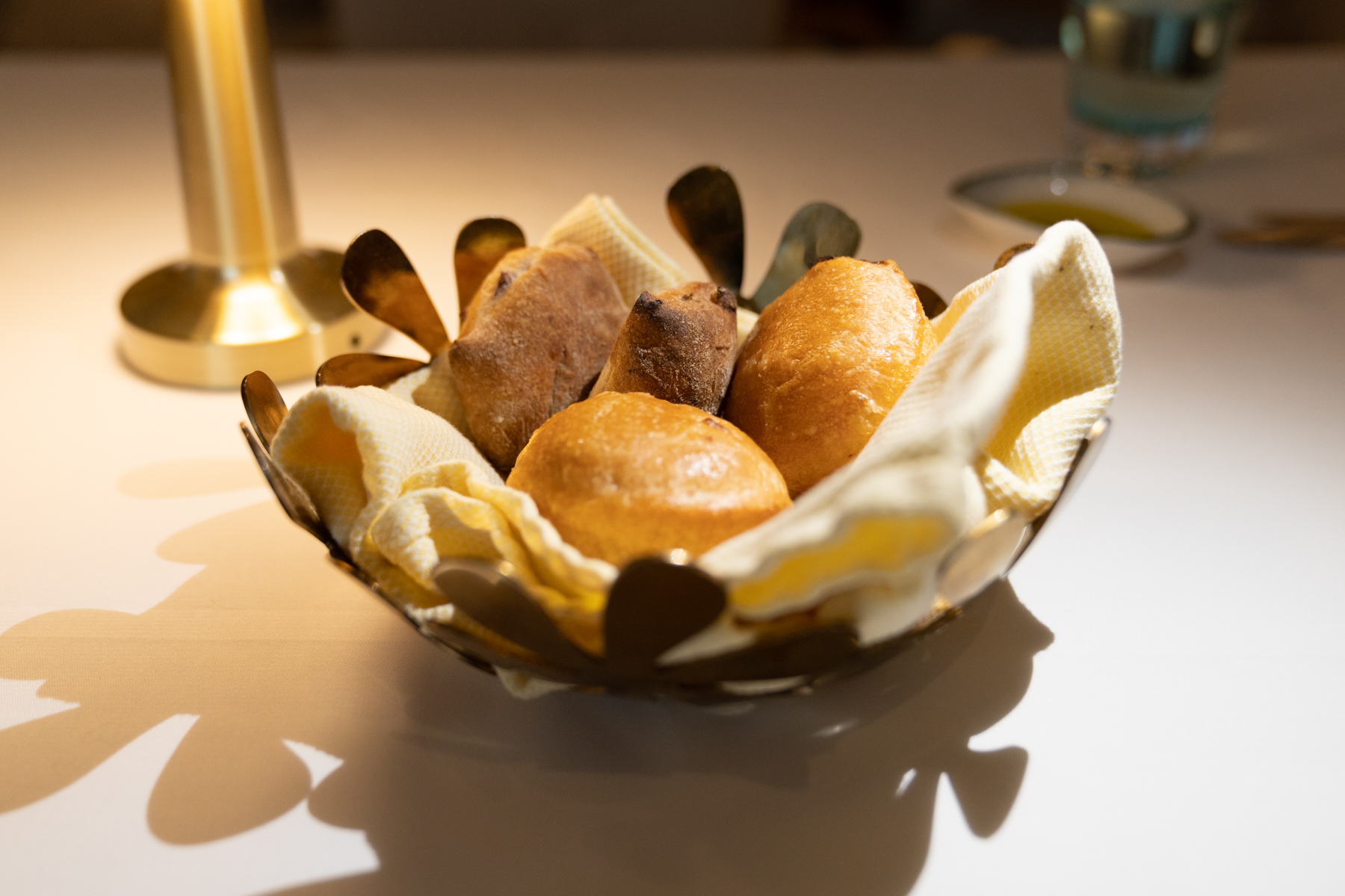 Freshly-baked bread.