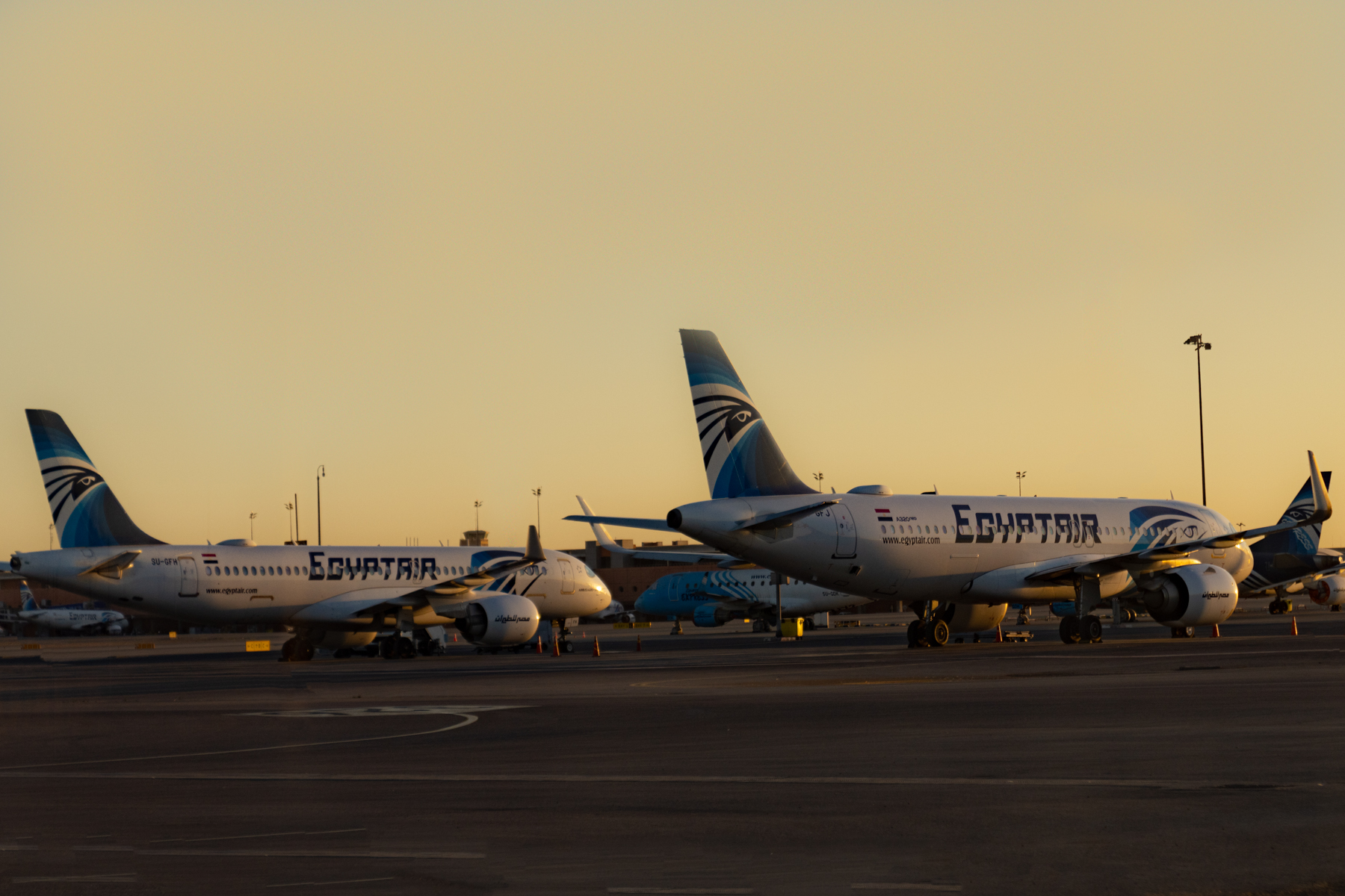 Heading to our plane.