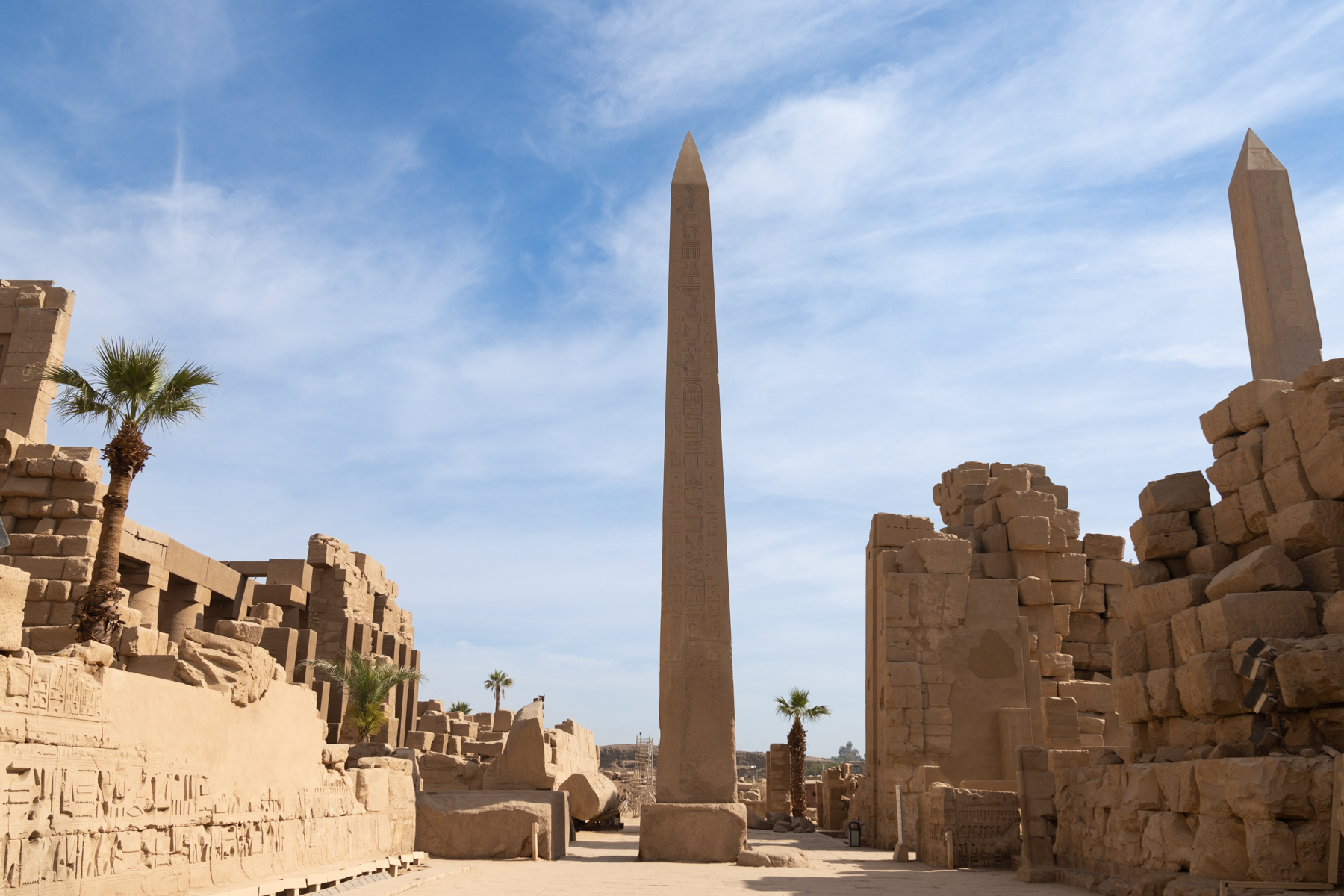 The main obelisk at Karnak.